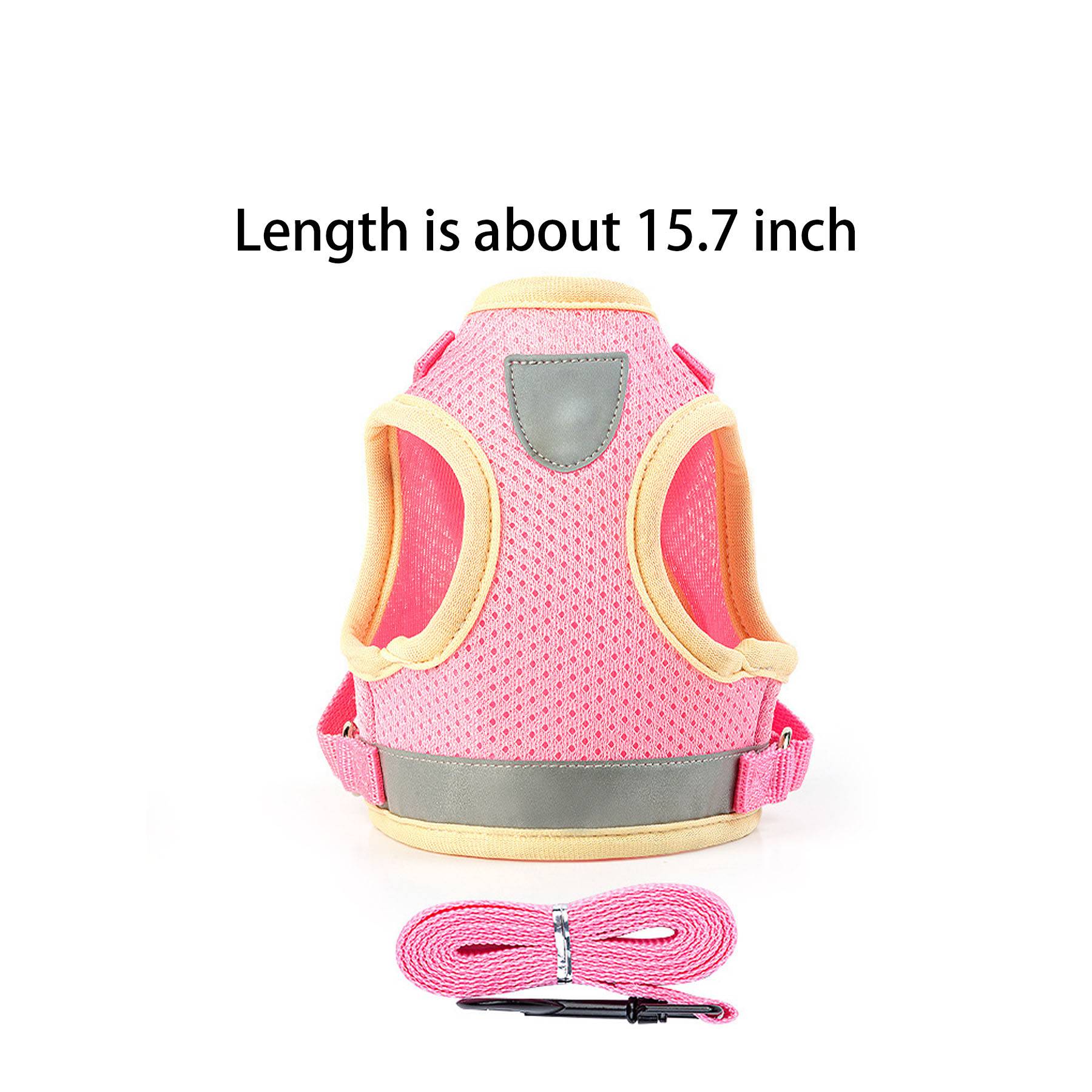 Reflective Pet Vest Type Traction Rope 2