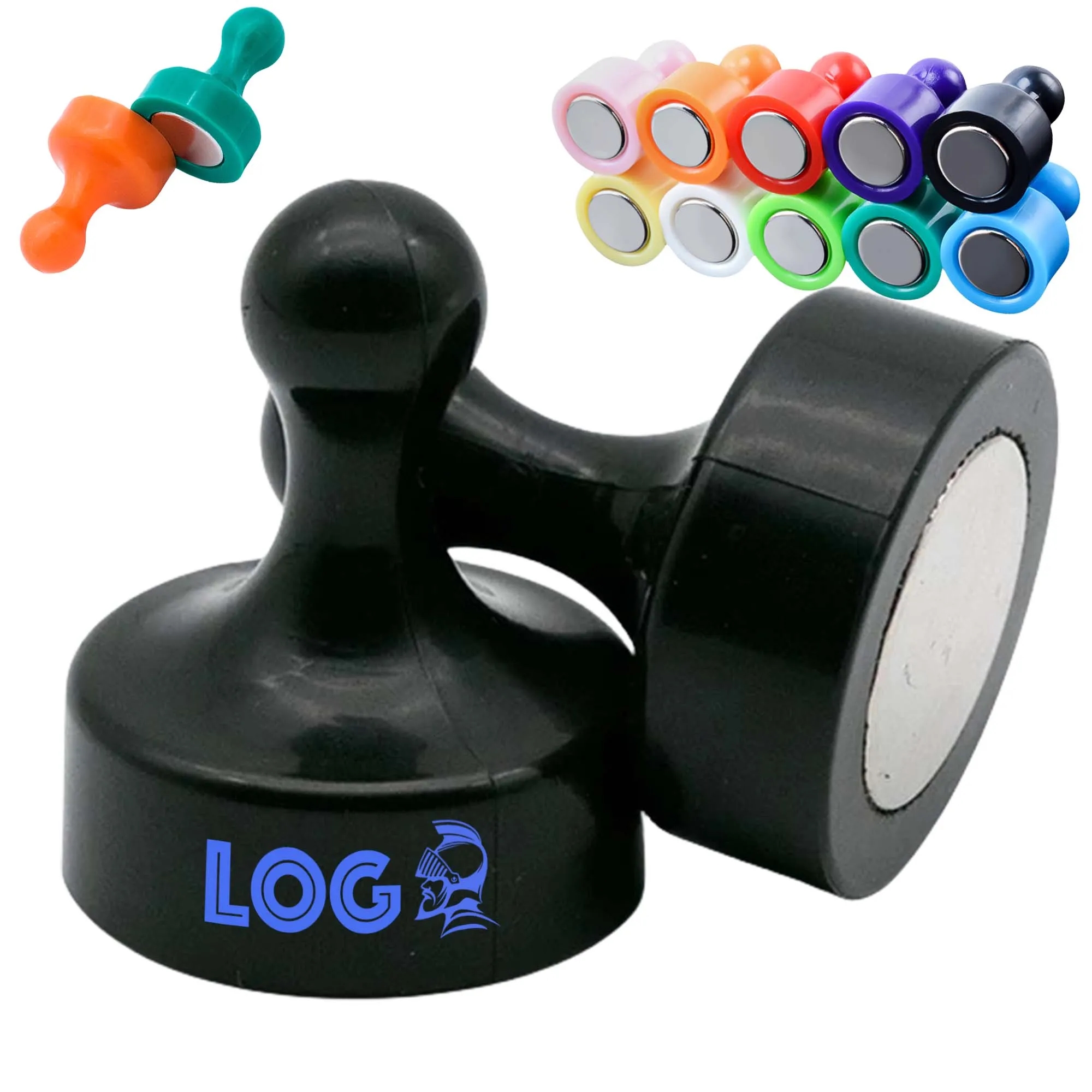 MOQ50 Colorful Push Pin Magnet Clip 2