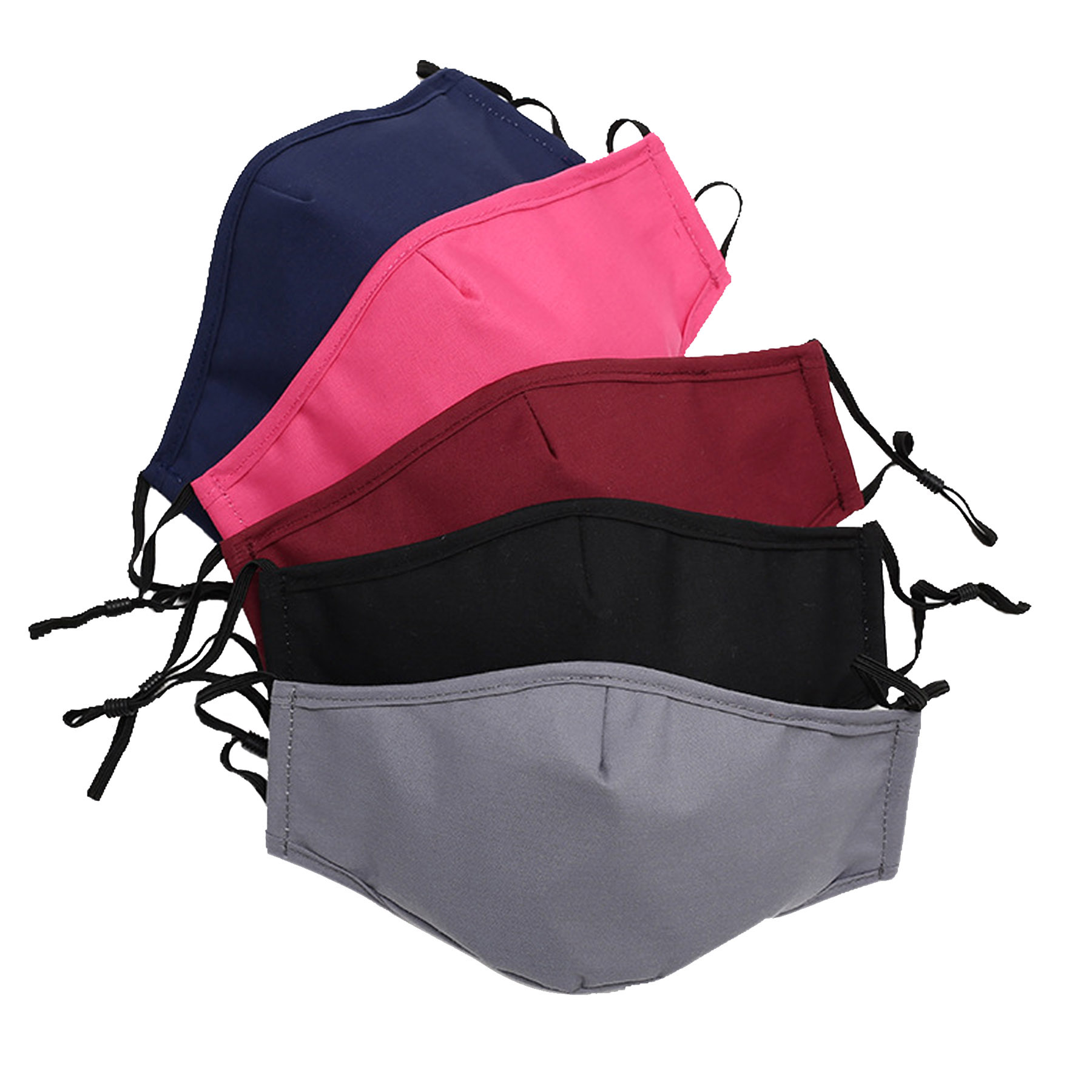 2 Layers Cotton Face Mask With Adjustable Ear Loop 1