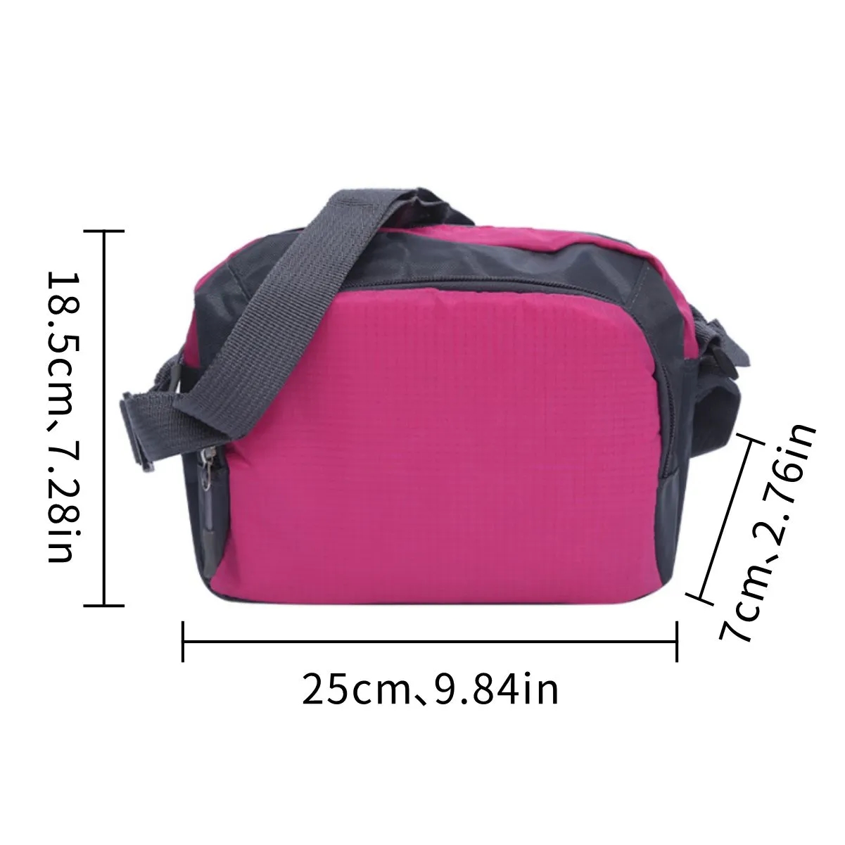 Durable Oxford Shoulder Bag for Outdoor Sports & Travel 4