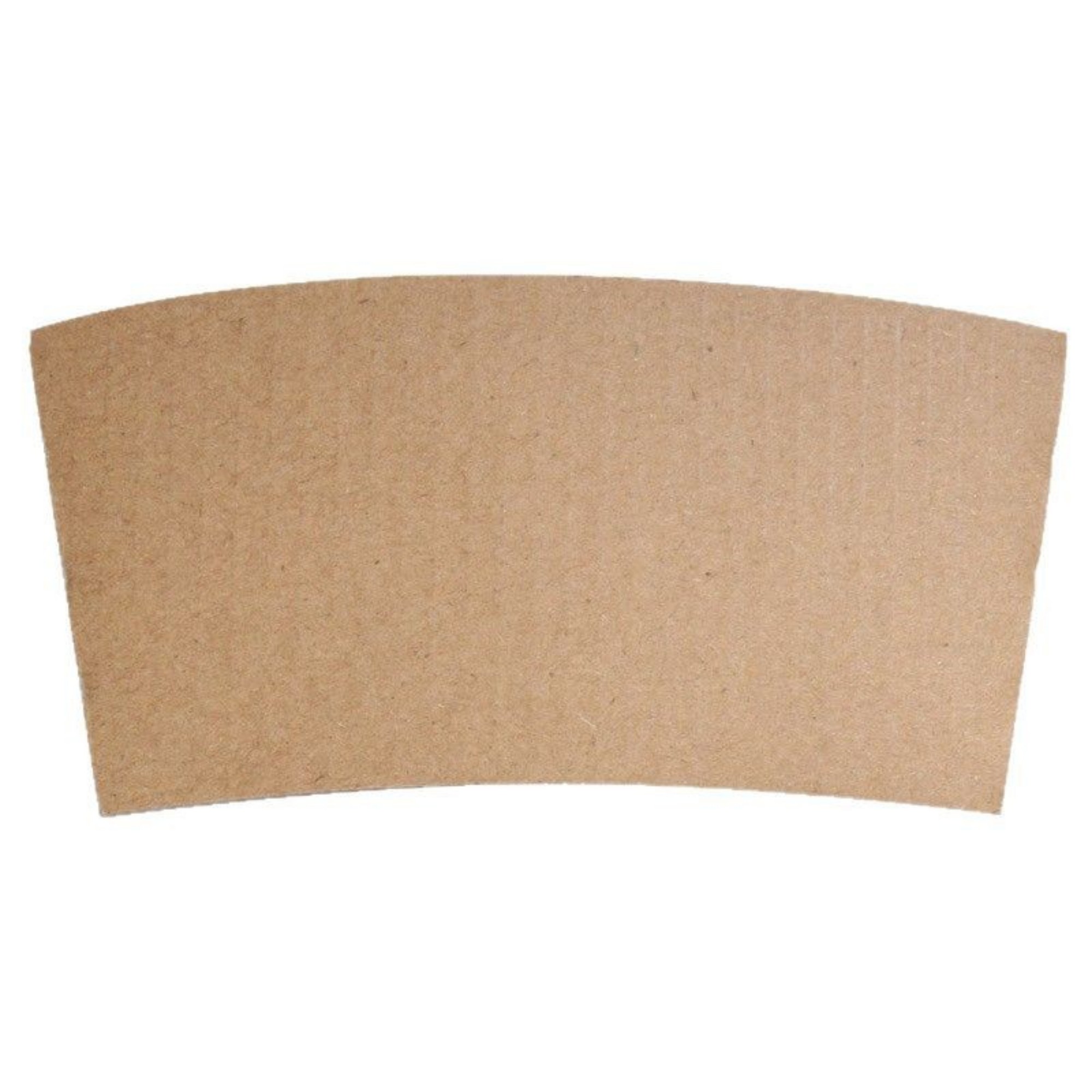 Corrugated Paper Cup Sleeve For 12oz And 16oz Beverage Cup Heat Resistant 2