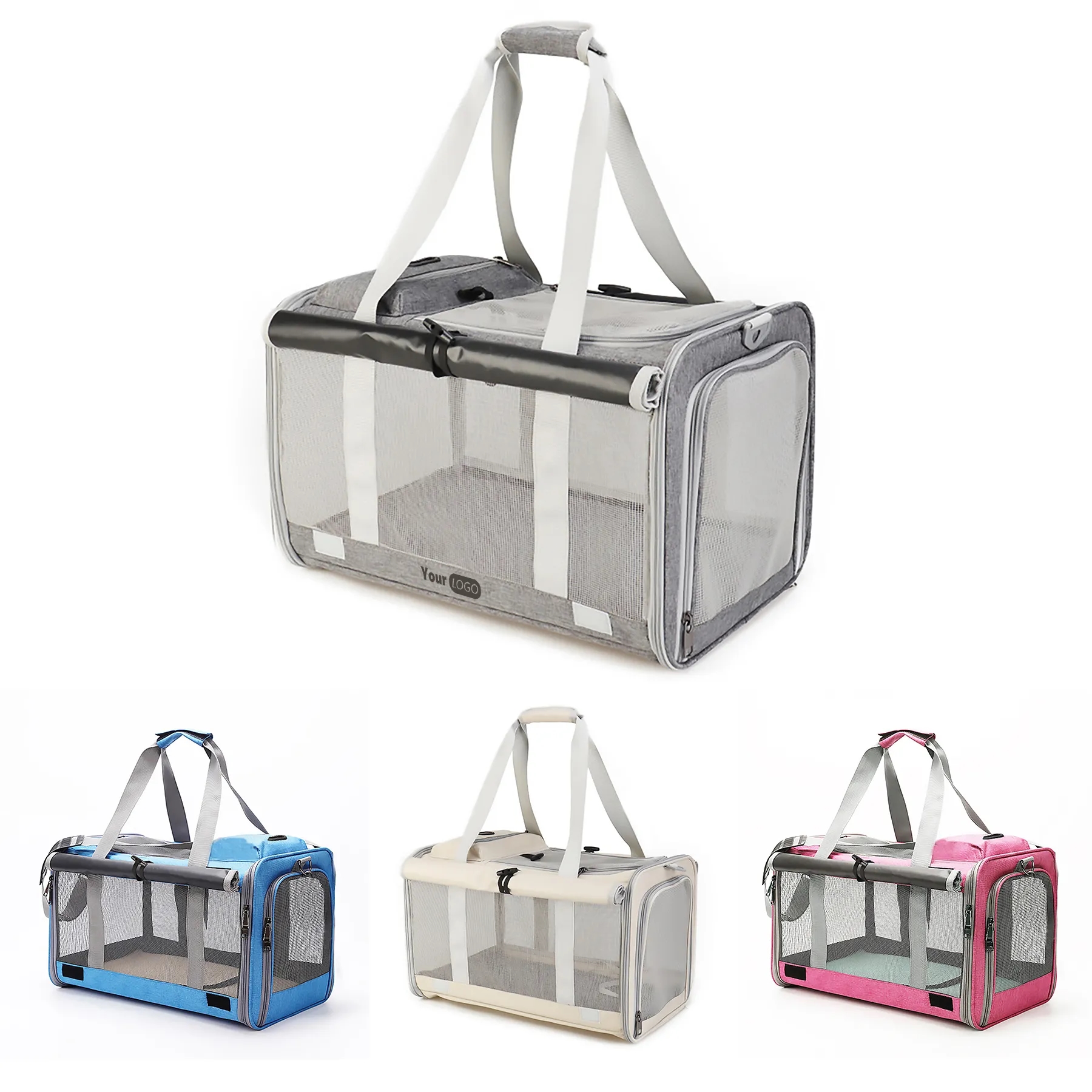 Oxford Pet Outdoor Breathable Foldable Cat Bag 6