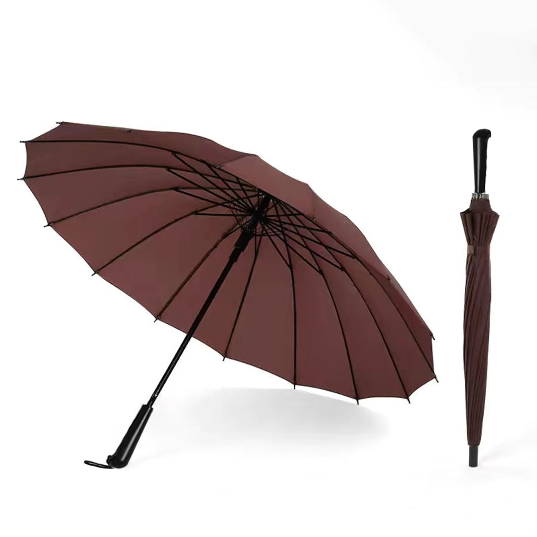 40" Arc Windproof Long Handle Golf Umbrella 1