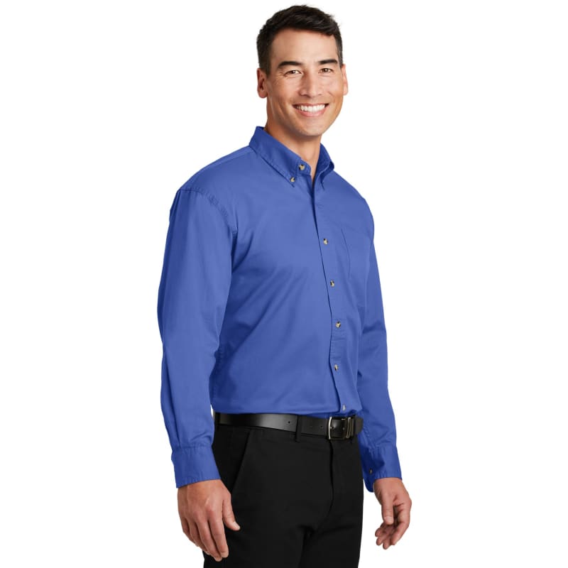 Port Authority Long Sleeve Twill Shirt. 15