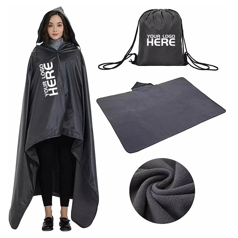 Rain Poncho Picnic beach Mat 3