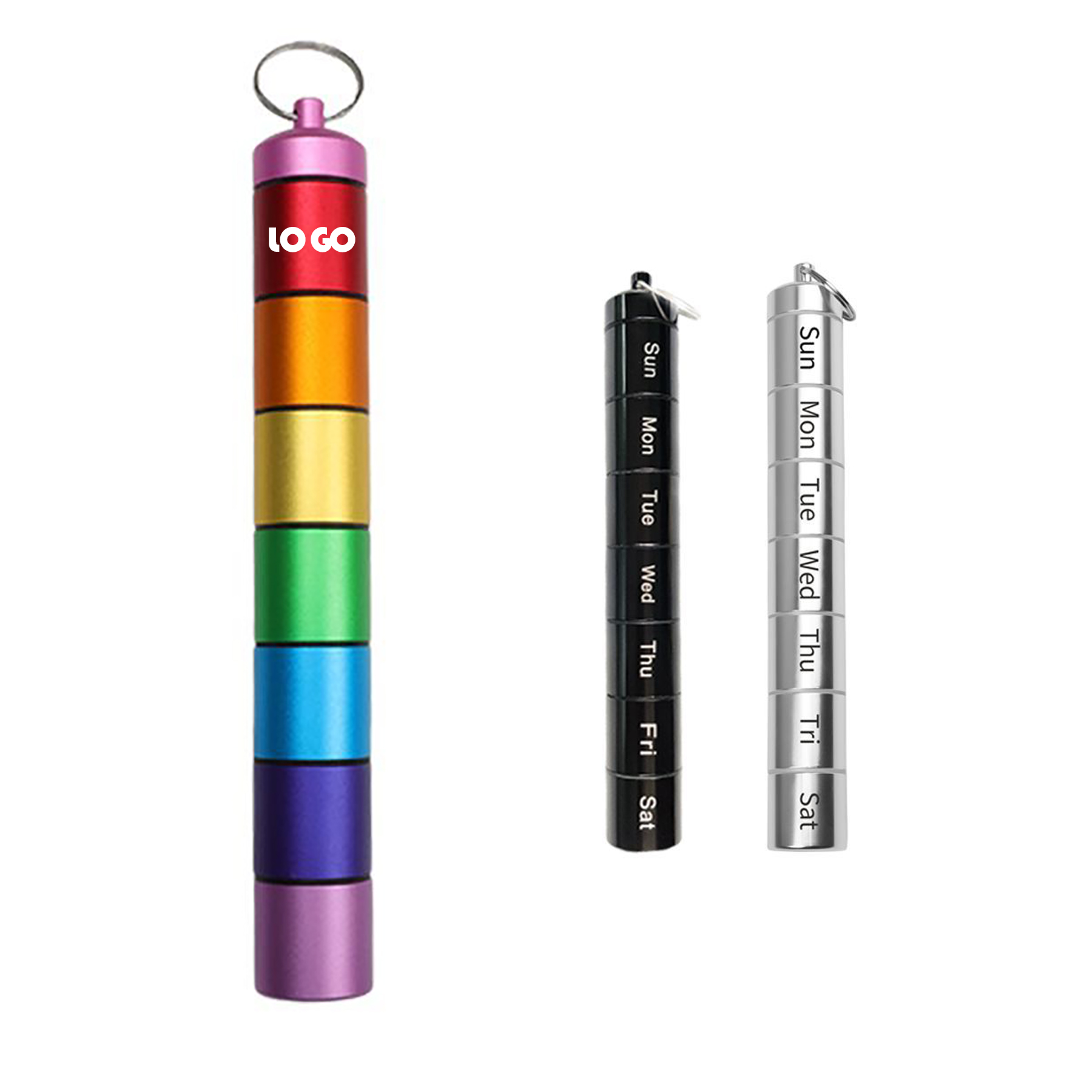 Metal Travel Pill Organizer 2