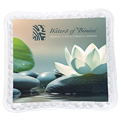 Full-Color Square Aqua Pearls™ Hot/Cold Pack 61