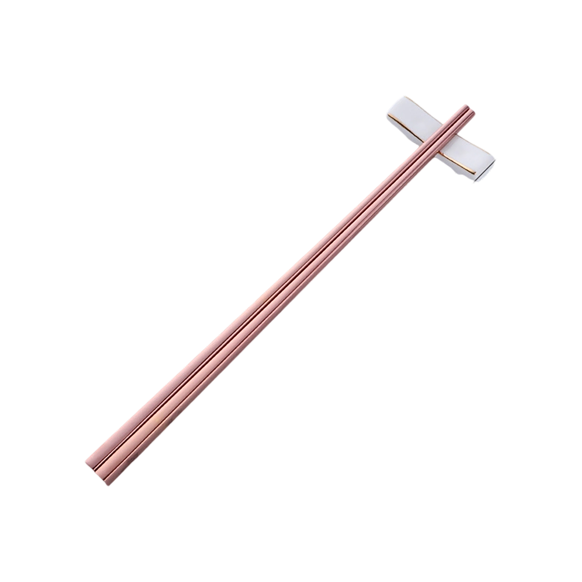 304 Stainless Steel Reusable Chopsticks Slip Resistant 8.86" 11