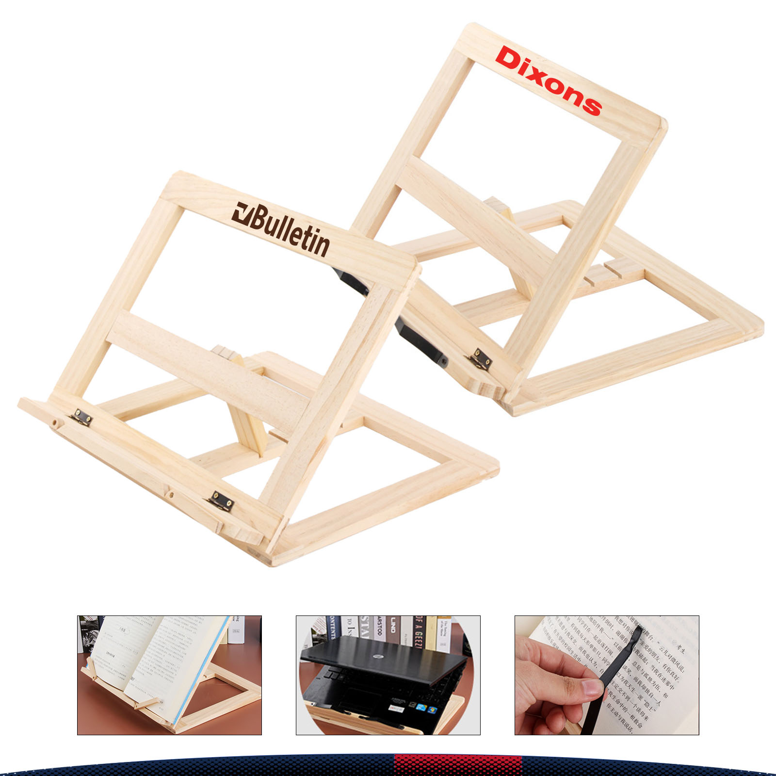 Klane Wooden Laptop Stand 3