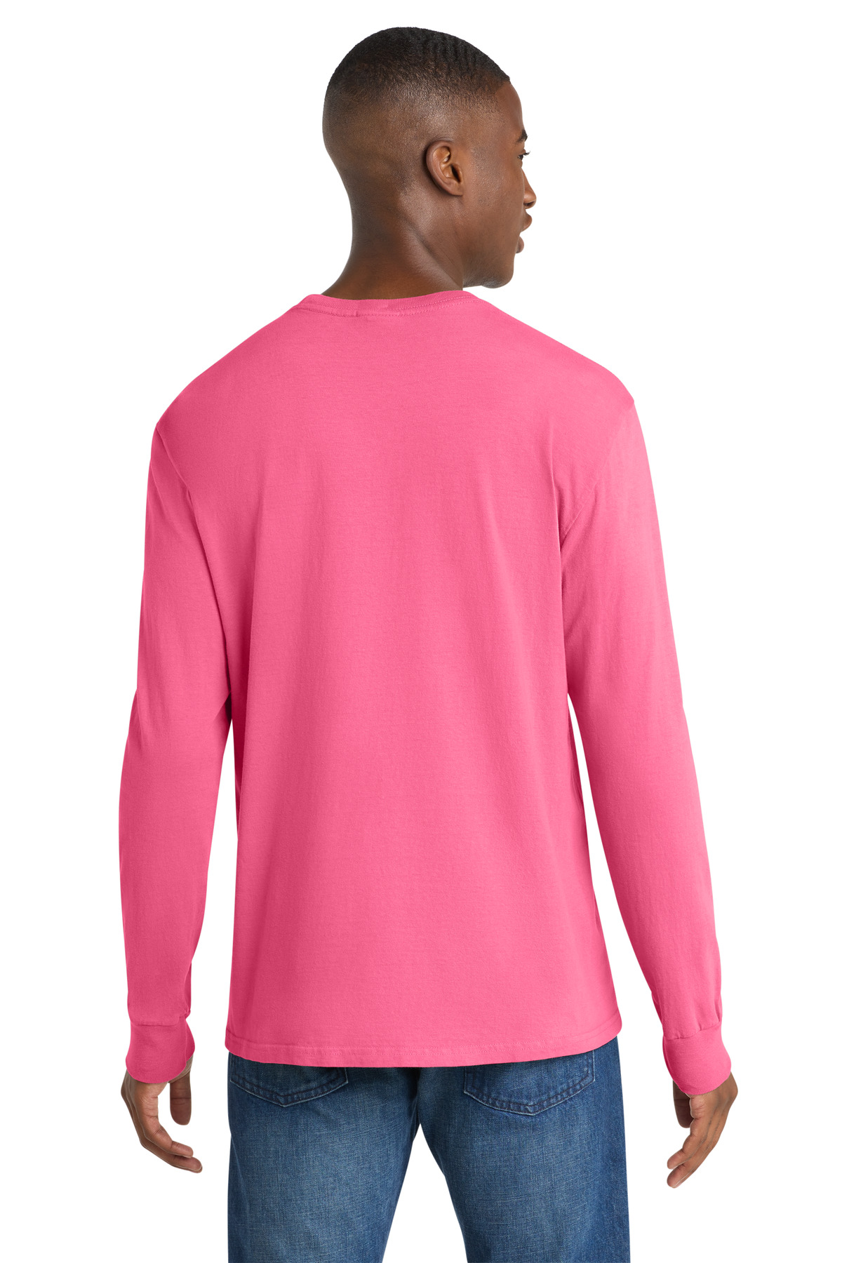 Port & Co Beach Wash Garment-Dyed Long Sleeve Tee PC099LS 71