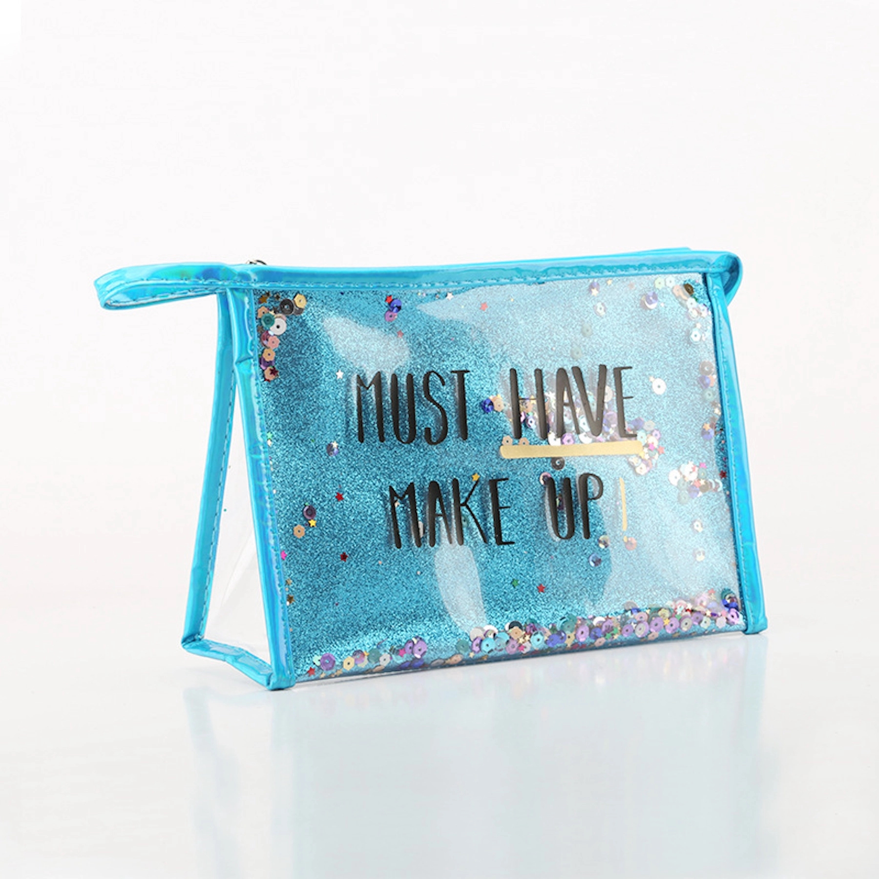 Fashion Creative Sequin Glitter Toiletry Pouch Cosmetic Bag 8
