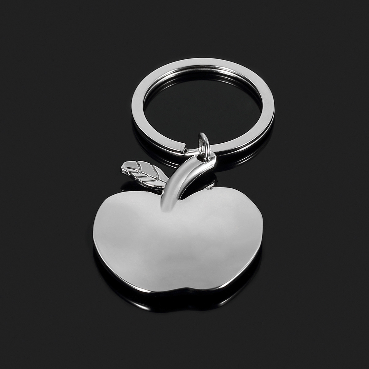 Creative Metal Apple Key Ring 6