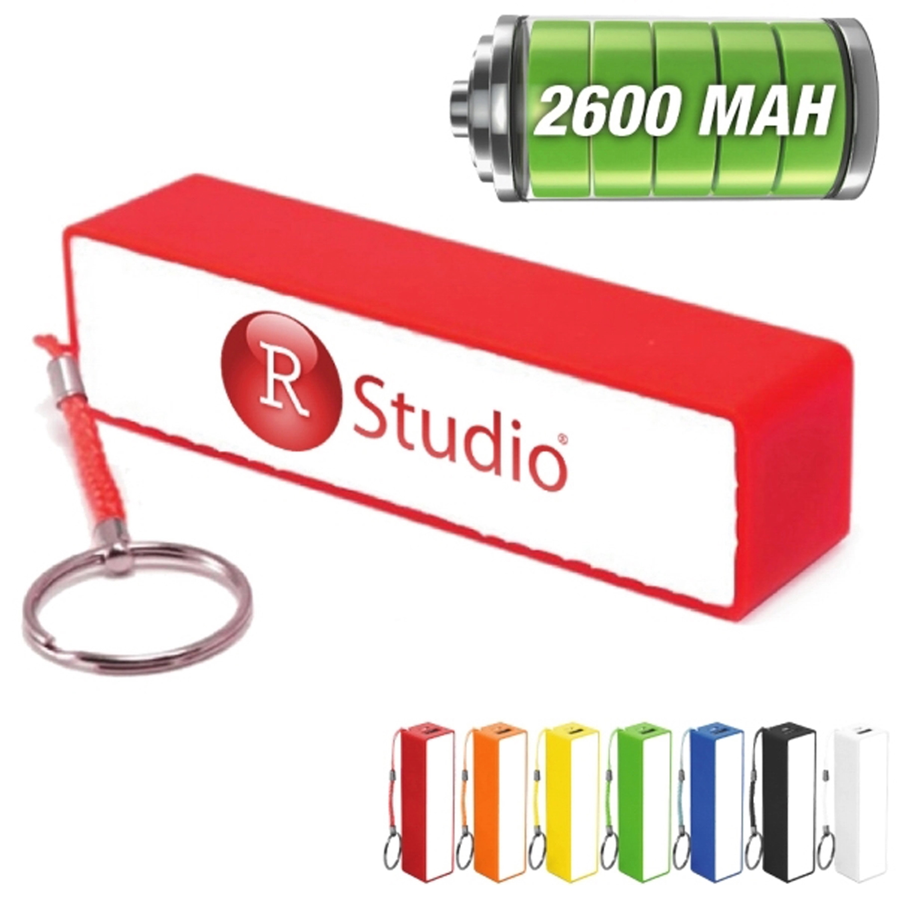 2600mAh Portable Mobile Power Bank 8