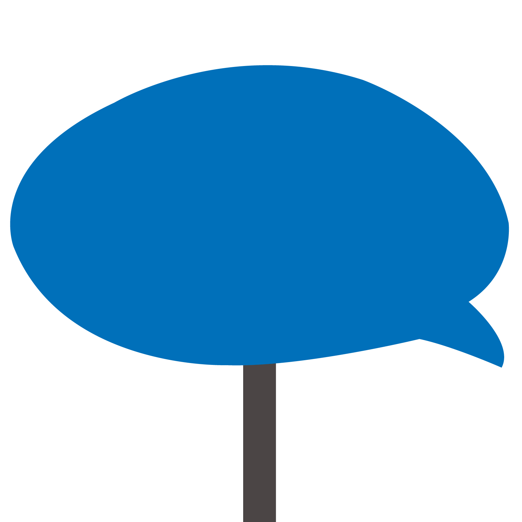 Speech Bubble Topper 6