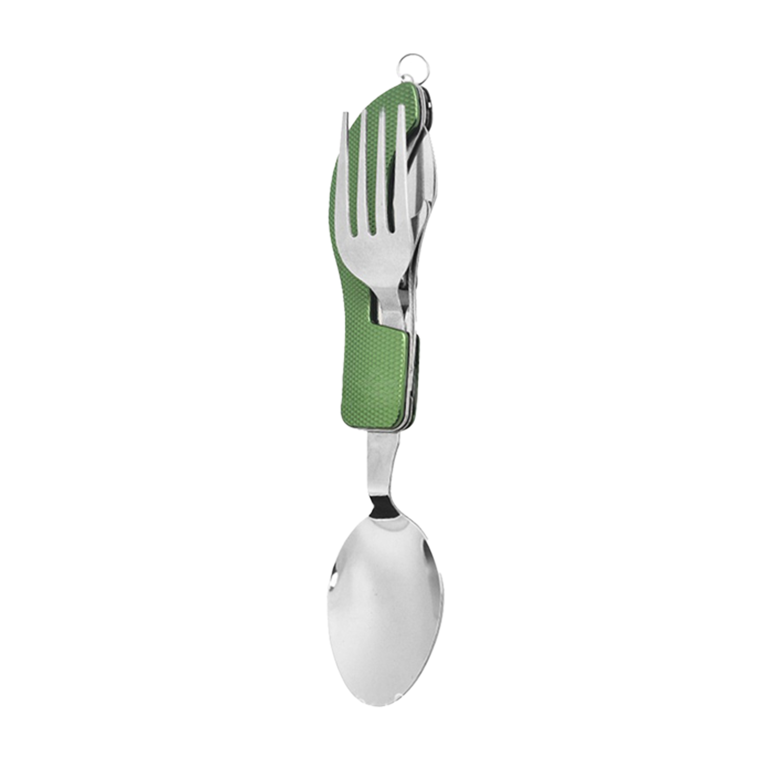 4-in-1 Camping Stainless Steel Foldable Utensil 7