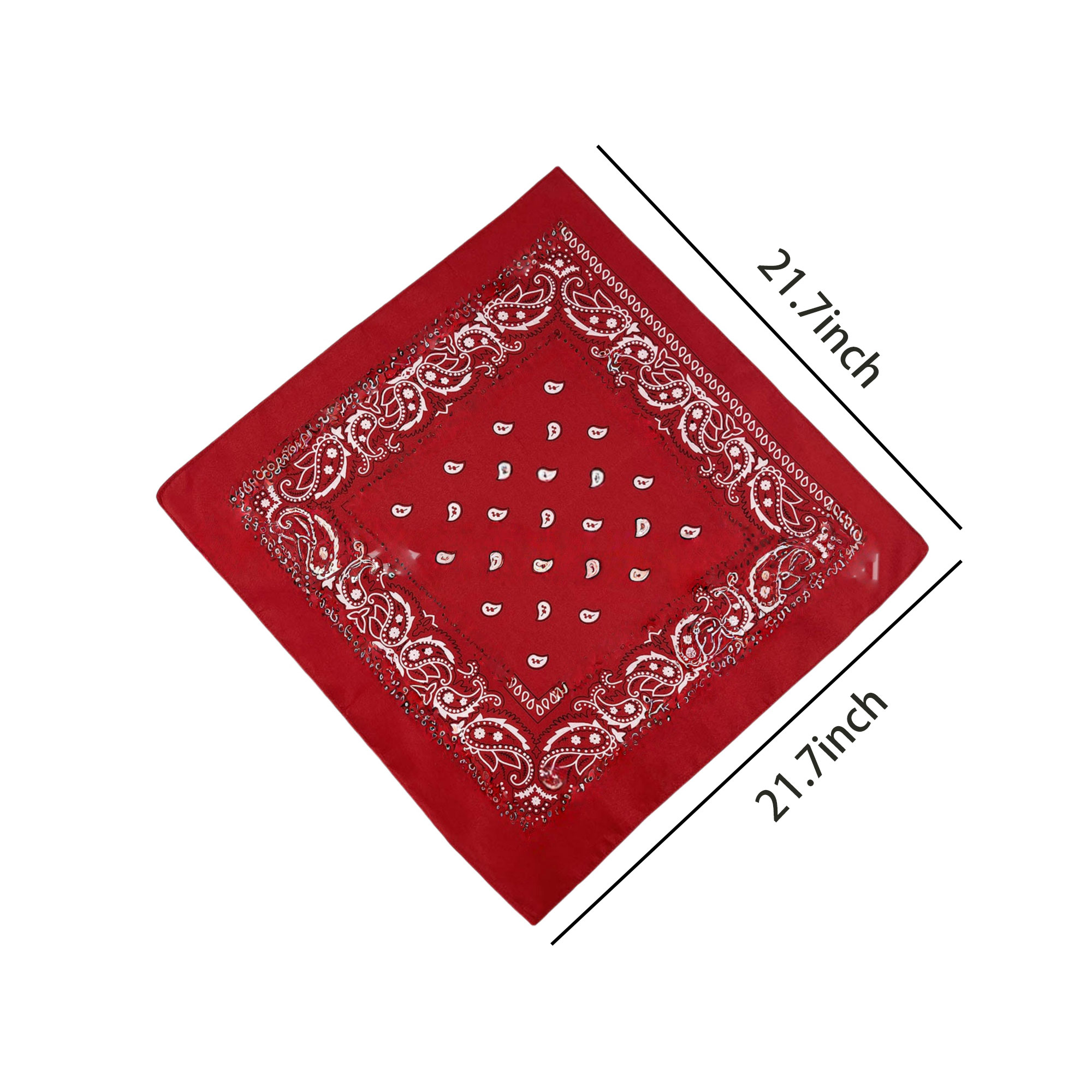 Polyester Paisley Bandana 4