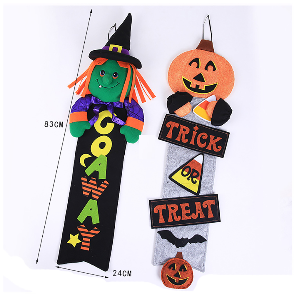 Halloween Vertical Banner Felt Wall Decoration 2