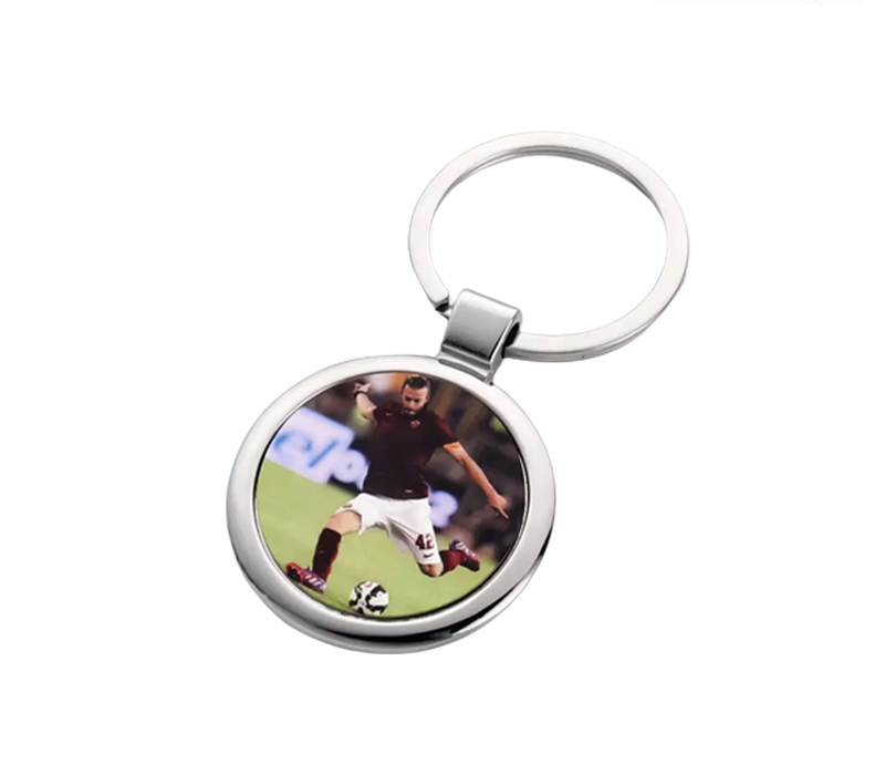 Round Metal Keychain 3