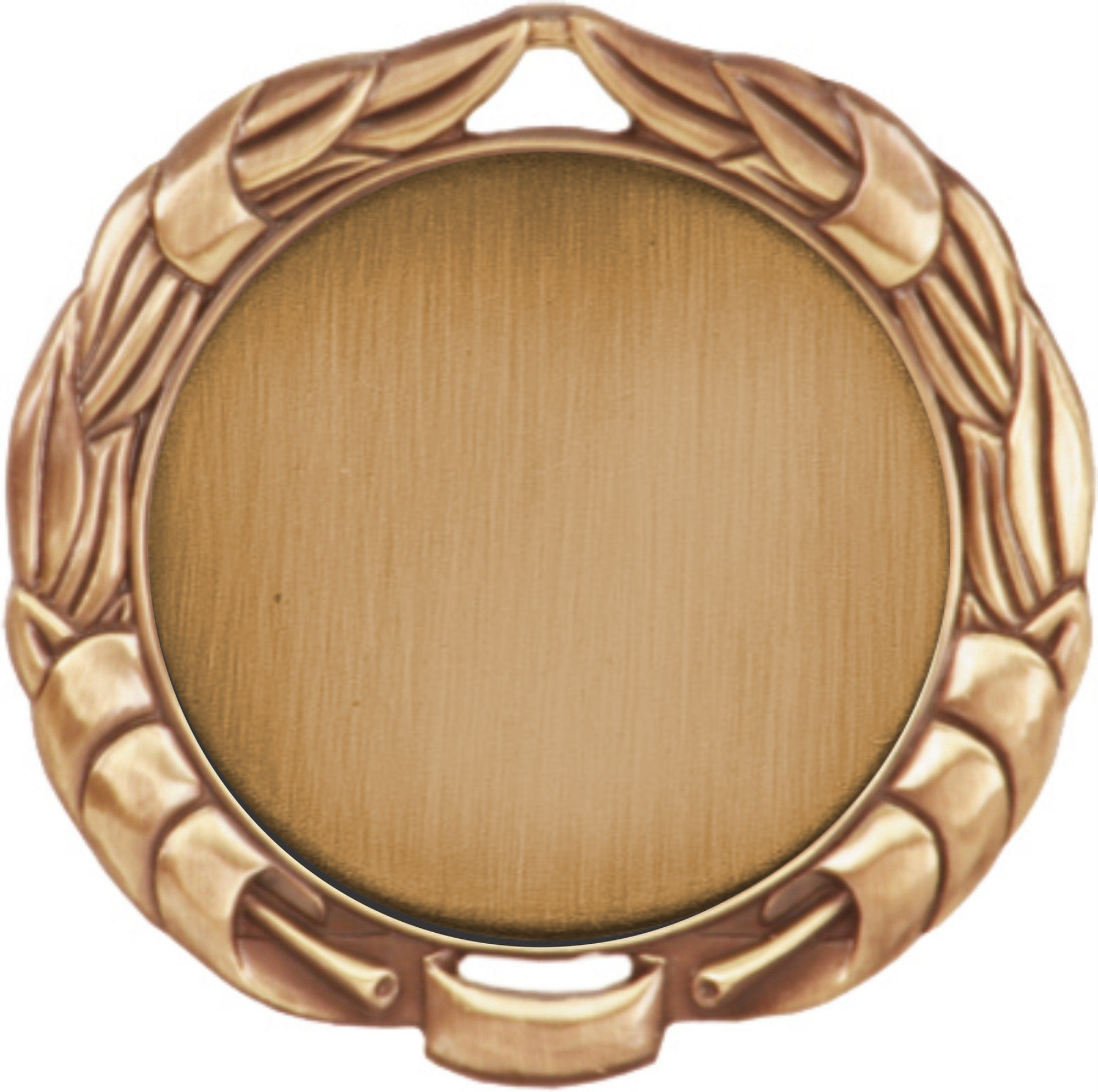 2 3/4" Bronze Wreath Medal w/2" Insert 20