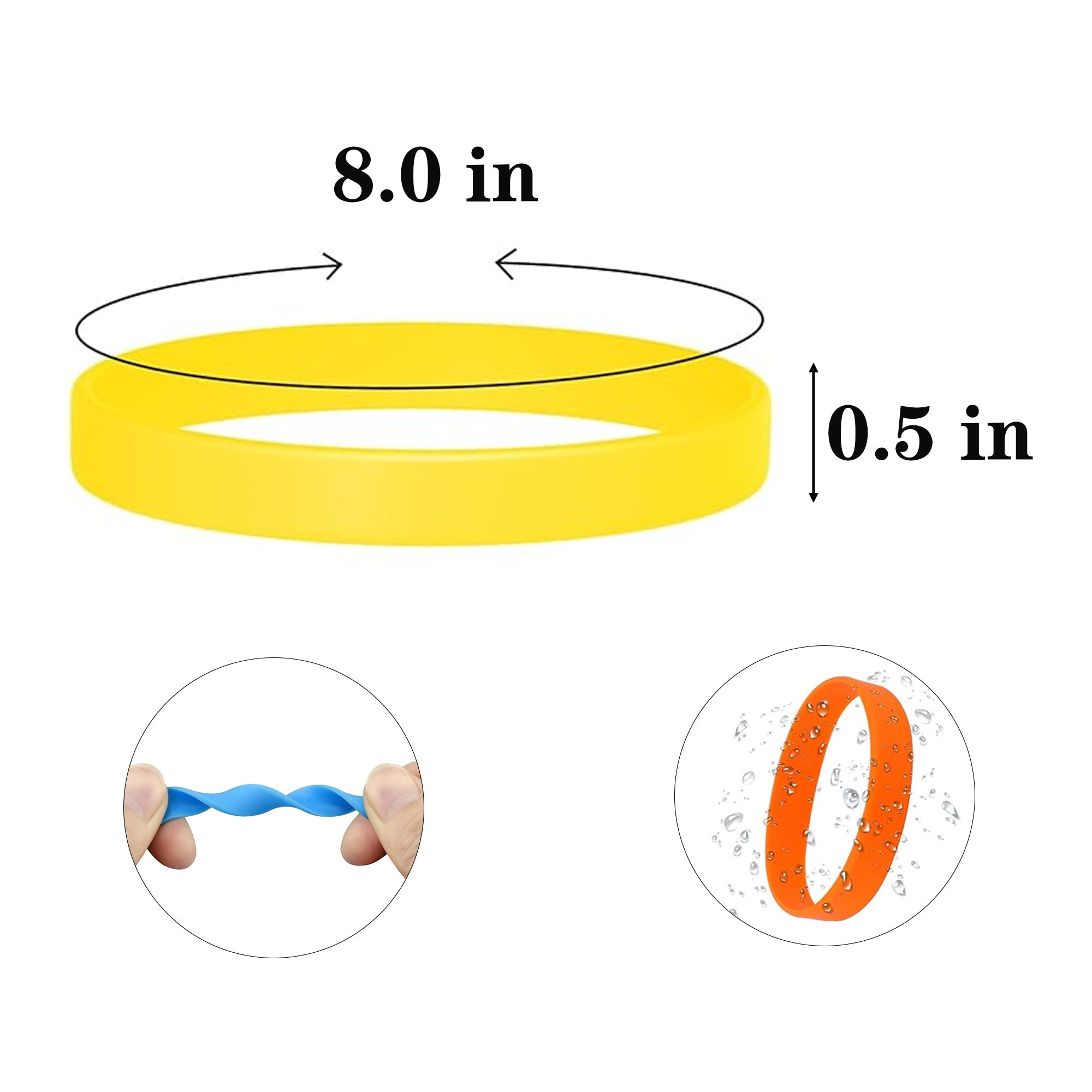 Silicone Sports Bracelet 5