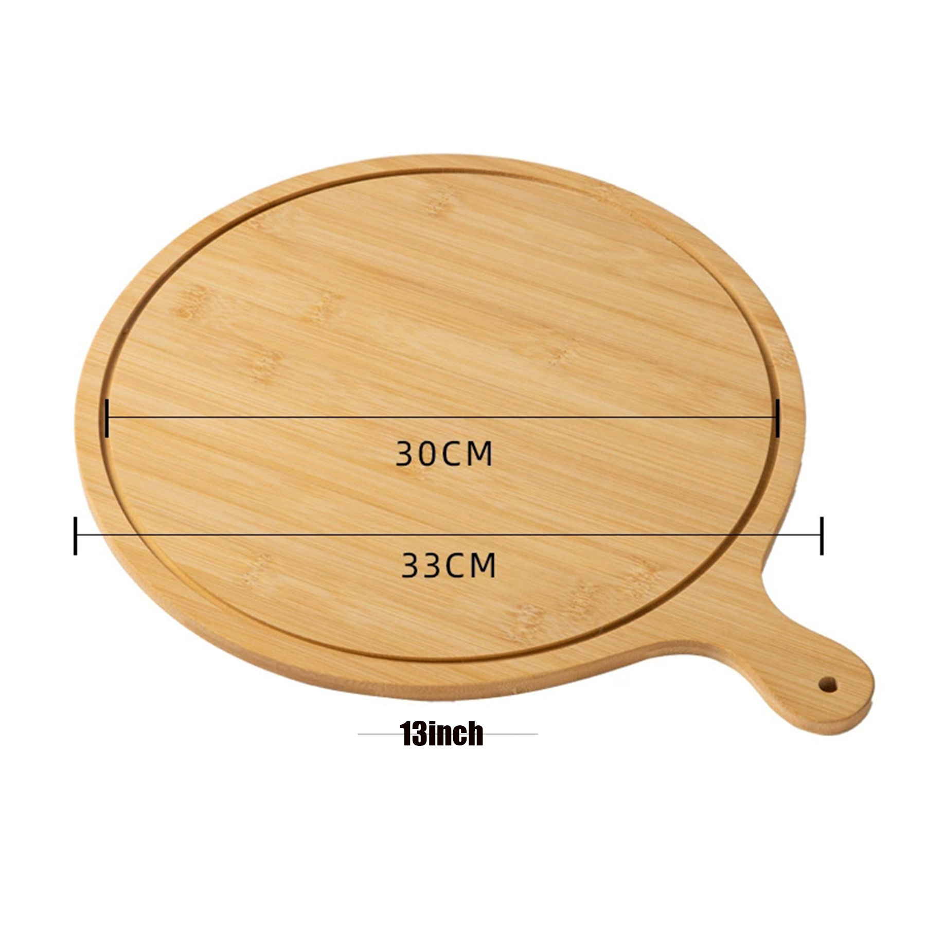 12" Bamboo Pizza Peel 4