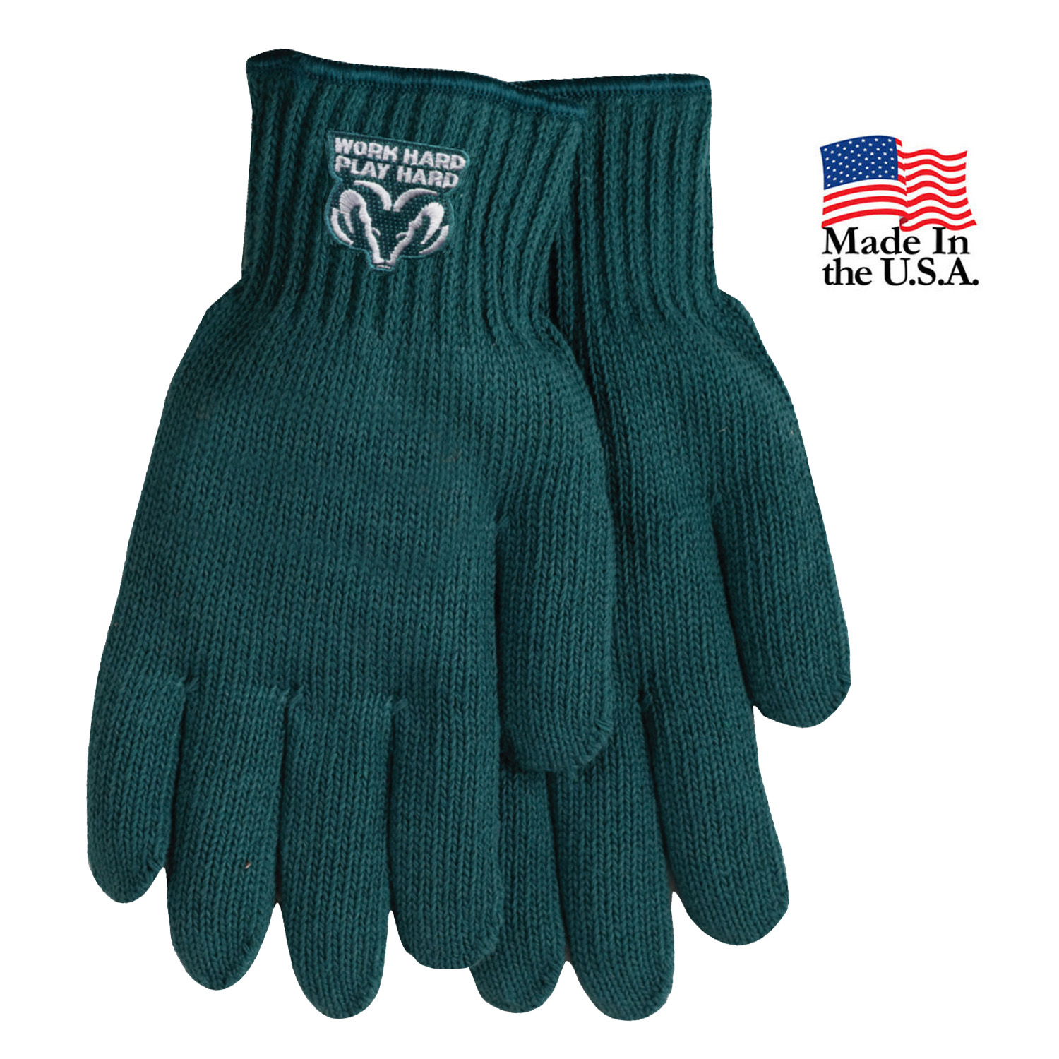 USA Made Medium Weight Knit Gloves 6