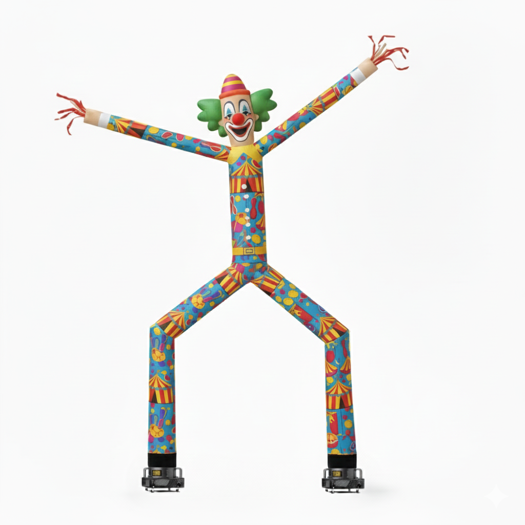 25'H Wacky Man™ Double-Leg Inflatable, Full-Digital Imprint 4