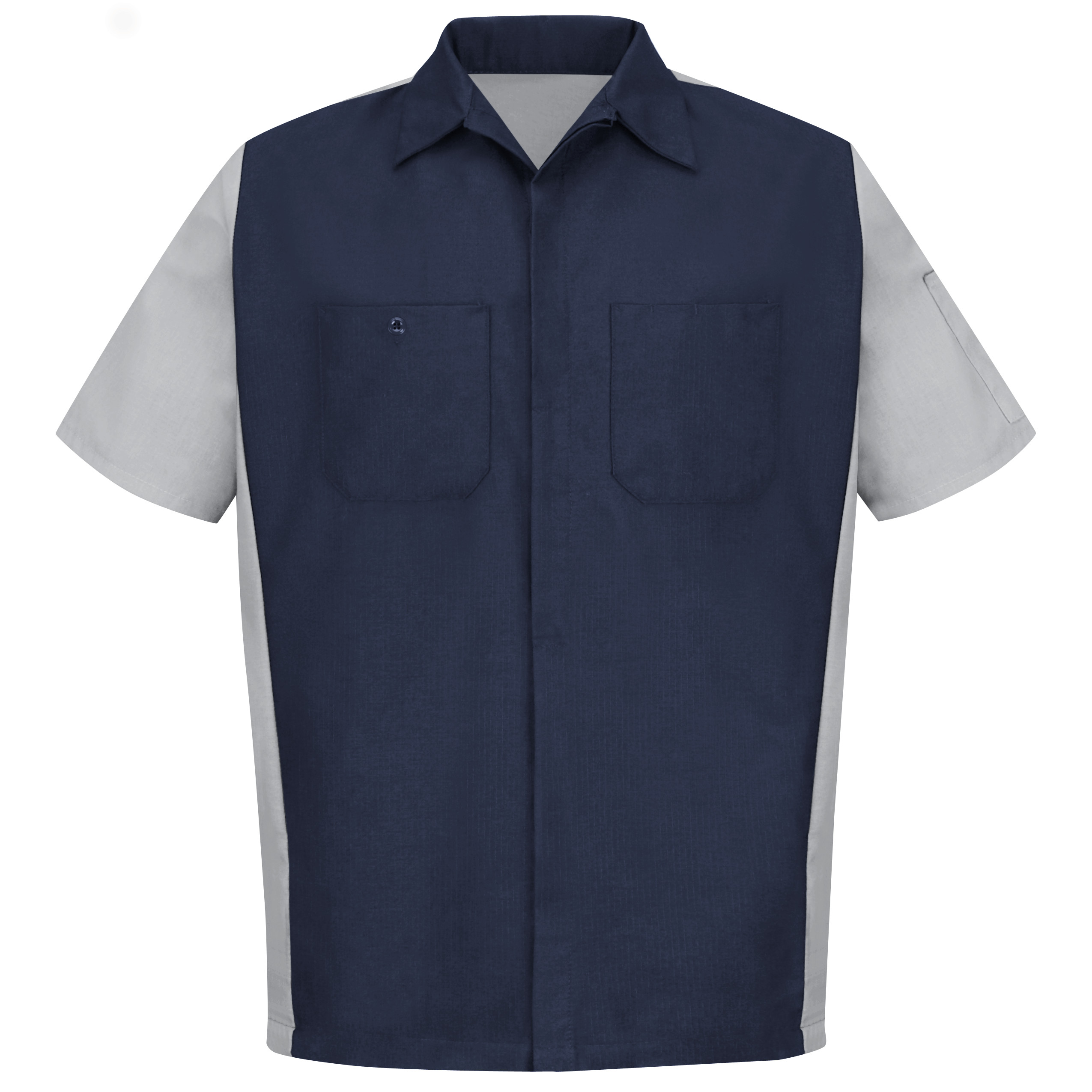 Red Kap® Men's Short Sleeve Two-Tone Crew Shirt 5