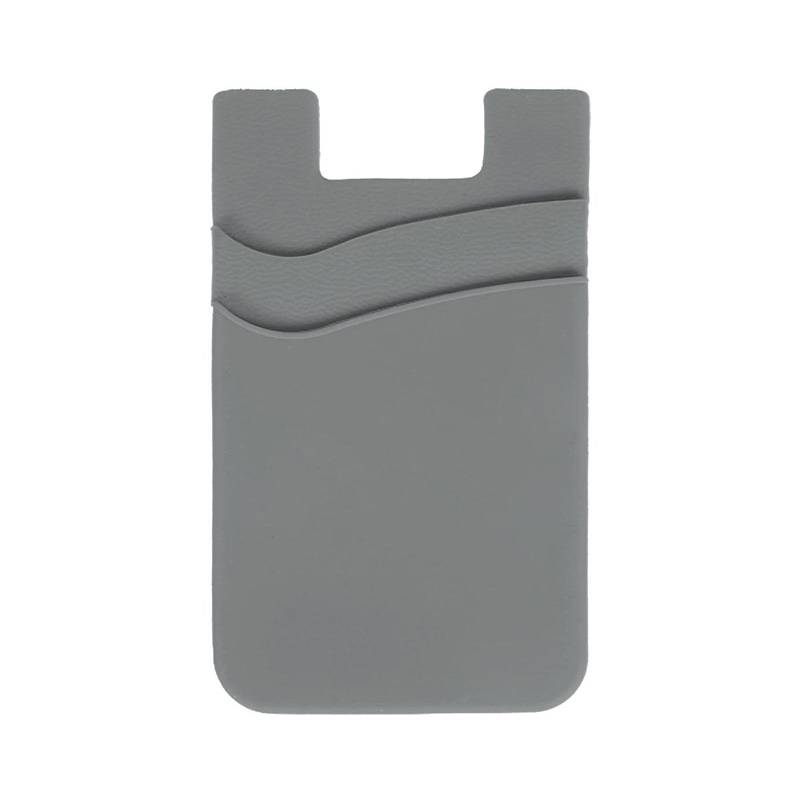 Double Pocket Silicone Phone Wallet 3