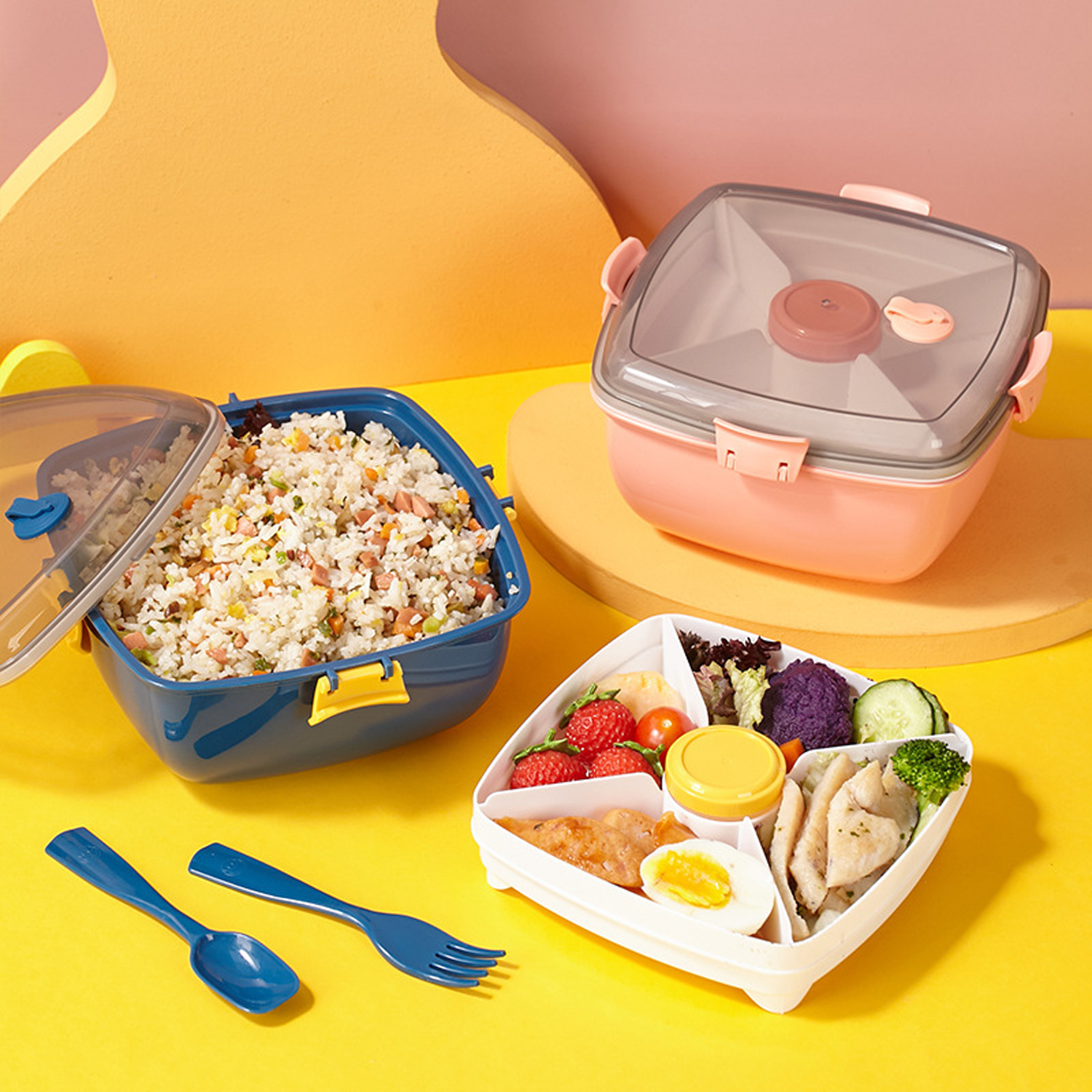 Salad Lunch Container 2