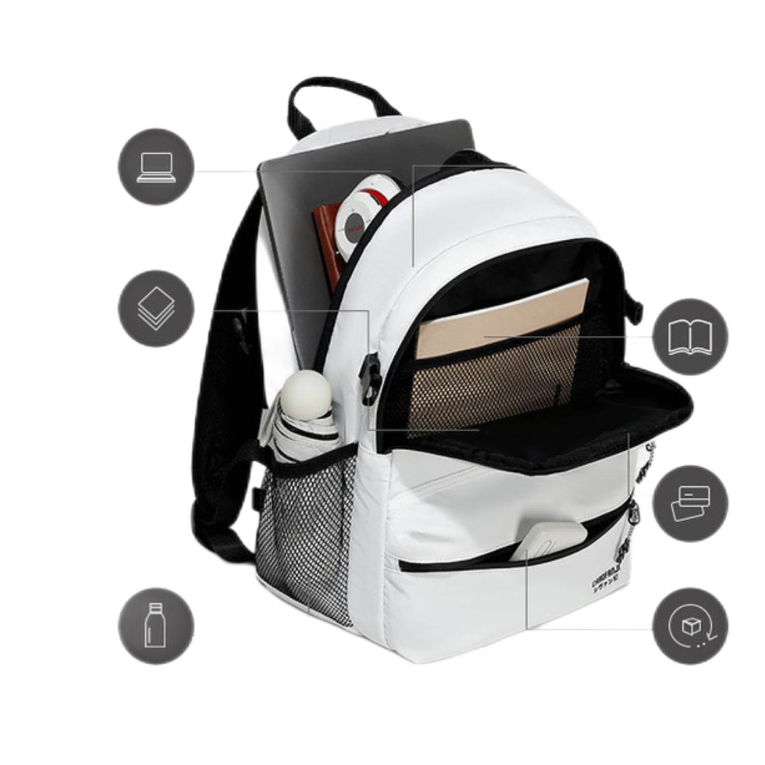 Large Capacity Polyester Backpack 4