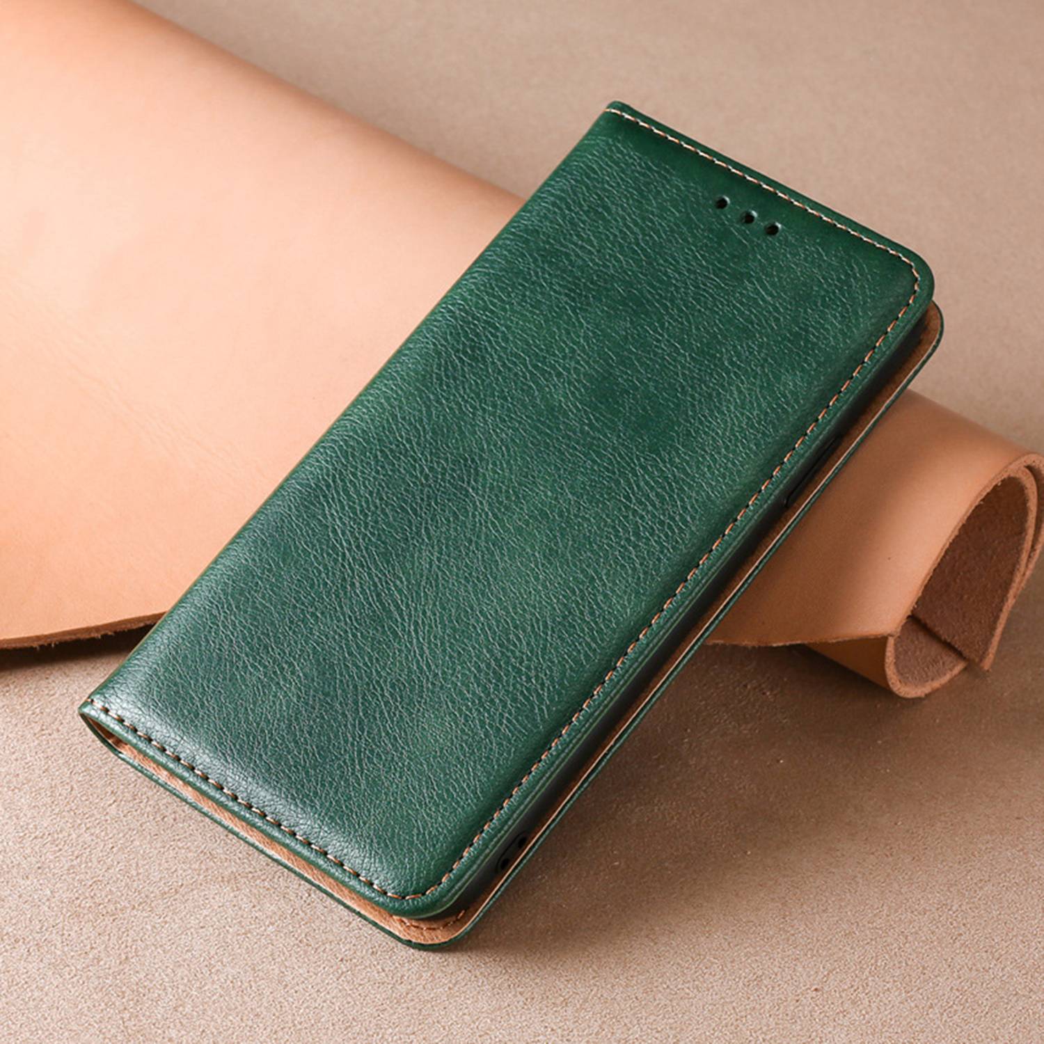 Flip Leather Magnetic Phone Case Magsafe 3