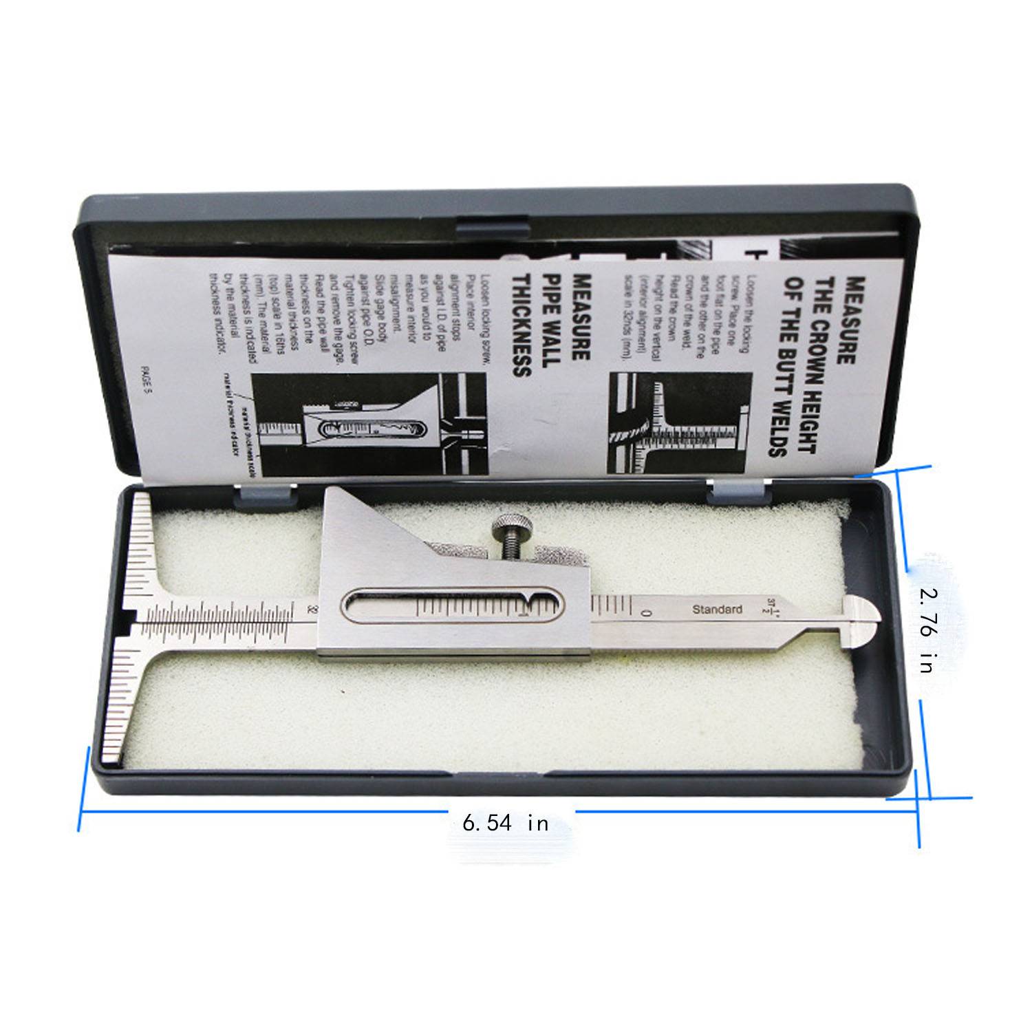 Stainless Steel Weld Gauge 4