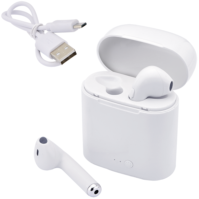 Atune Bluetooth® Earbuds with Charger Case 19