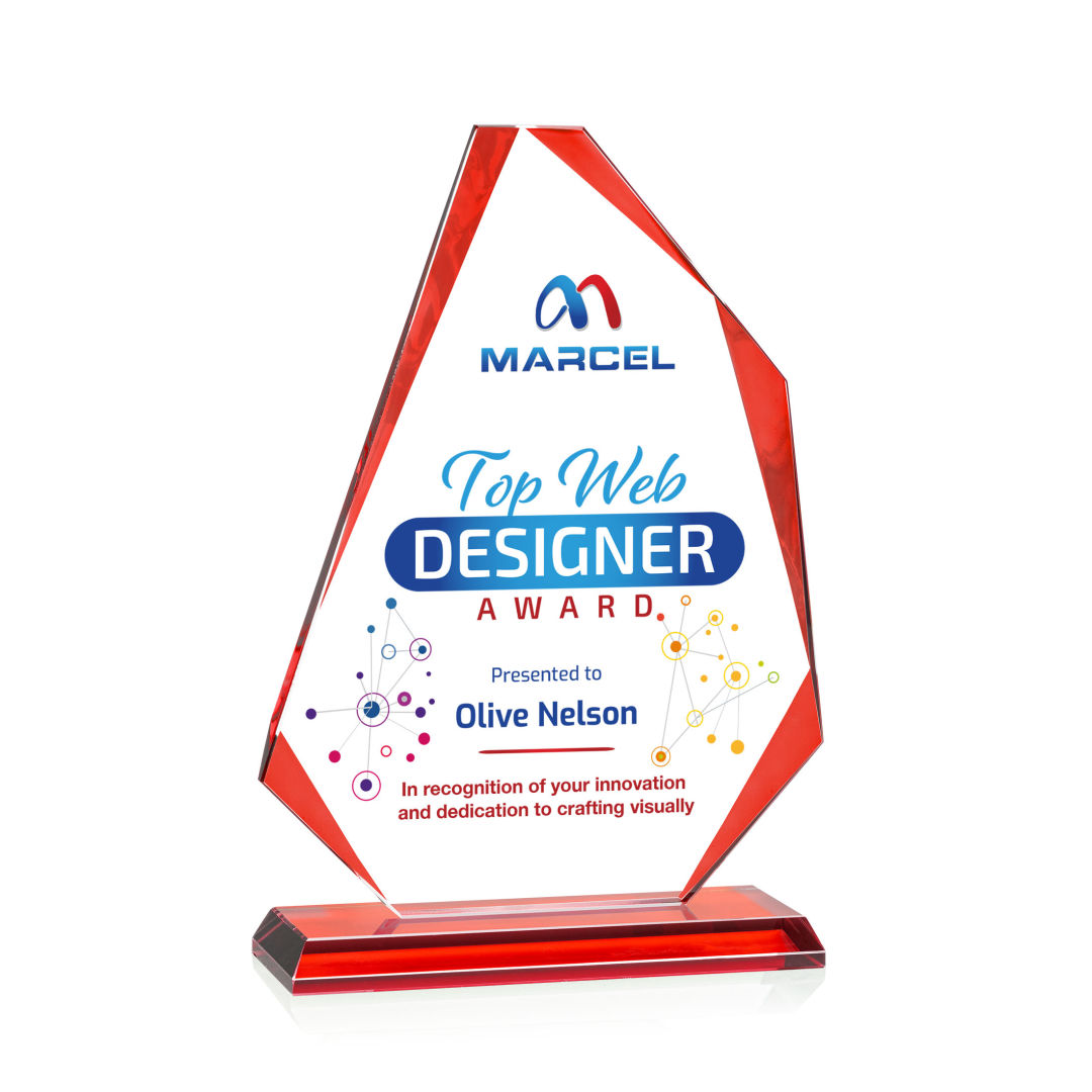 Hillmont VividPrint™ Award - Red 8