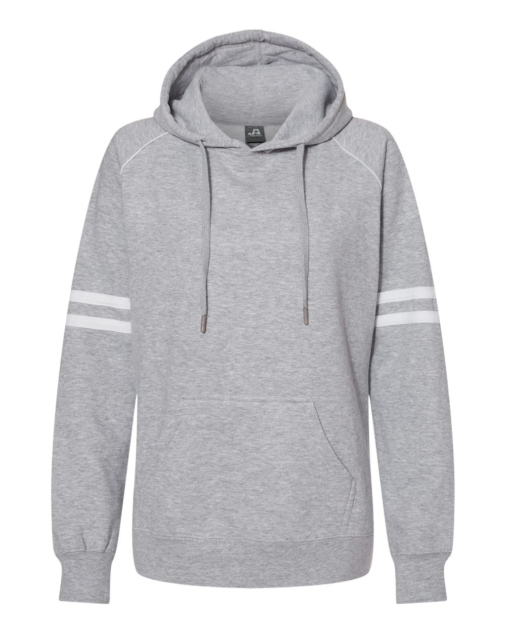 Women's Varsity Fleece Piped Hooded Sweatshirt - 8645 51