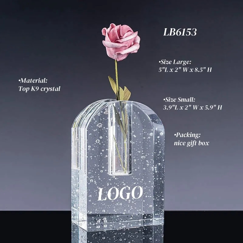Arch Crystal Bubble Vase Centerpieces for Tables 5