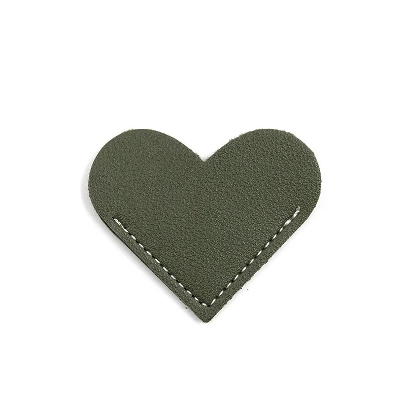 Heart Corner Cute Leather Bookmark 11