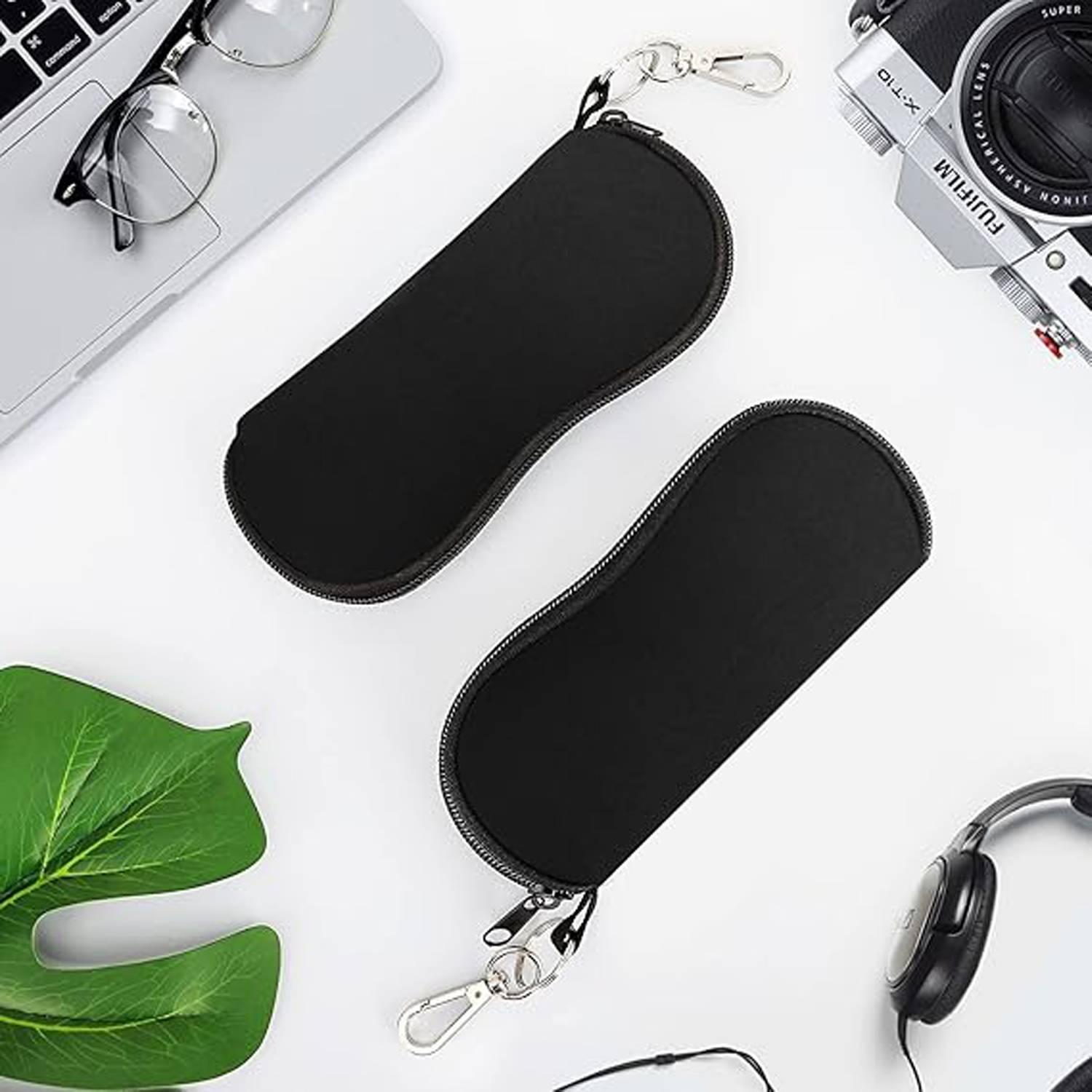 Waterproof Portable Neoprene Glasses Case w/Zipper 7