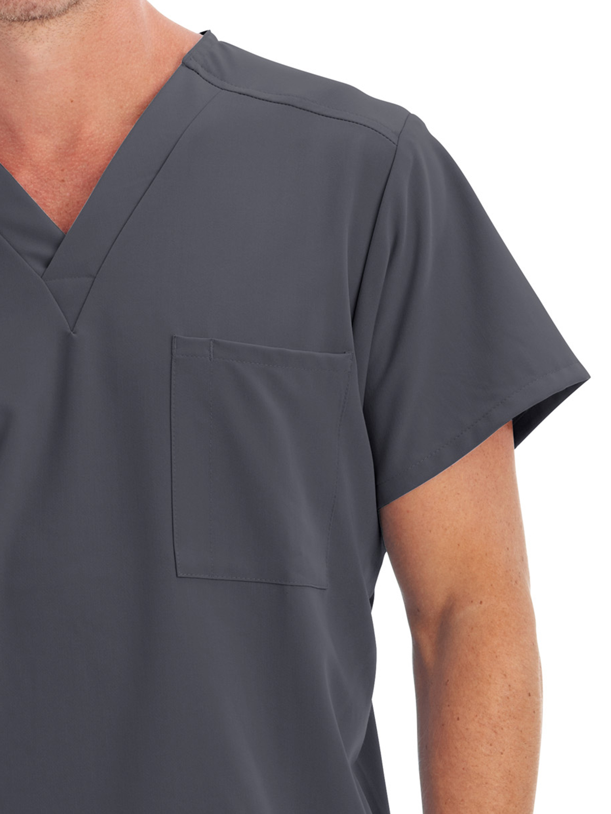 Jockey - Unisex 1-Pocket V-Neck Top 11