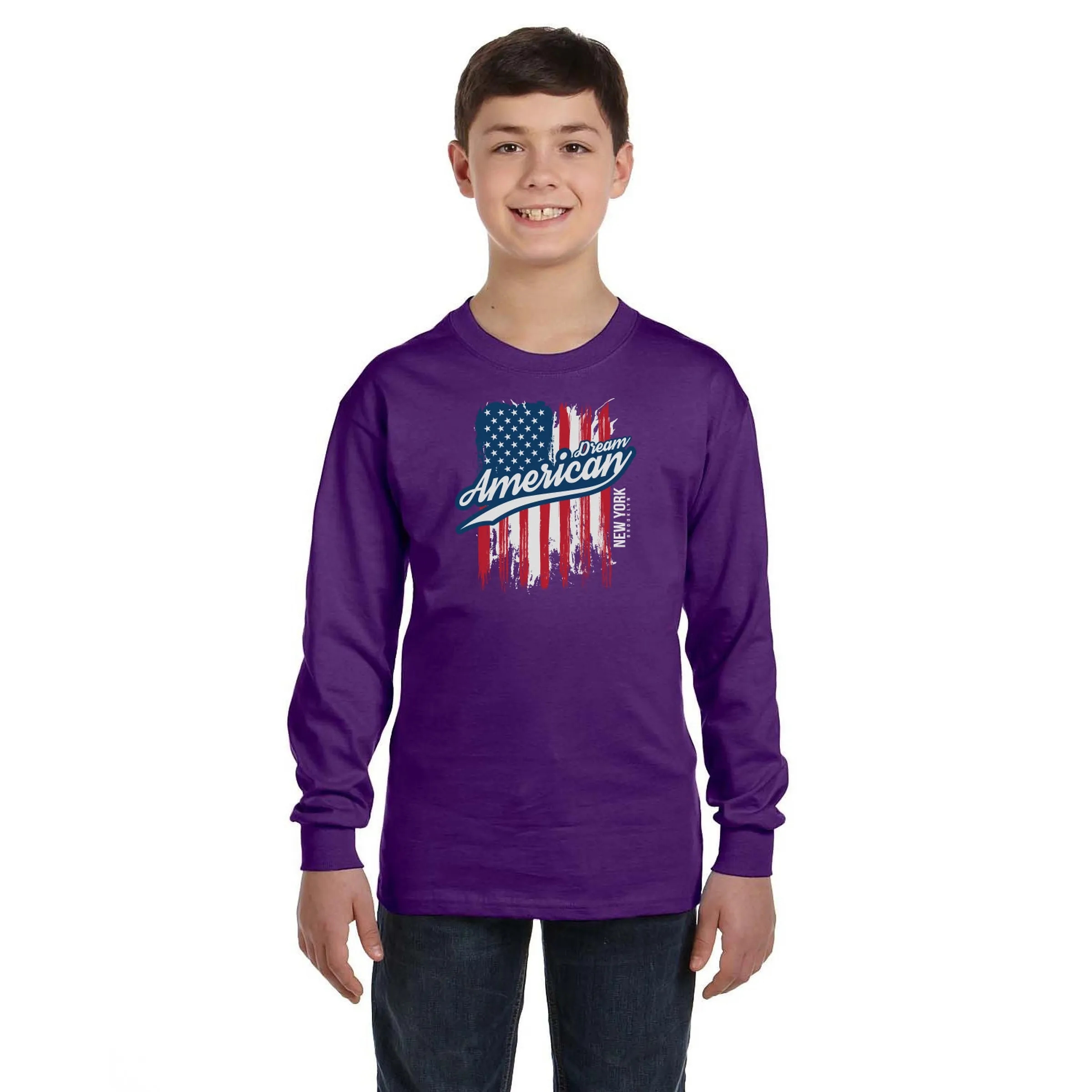 Gildan Heavy Cotton Youth Long Sleeve T-Shirt 7