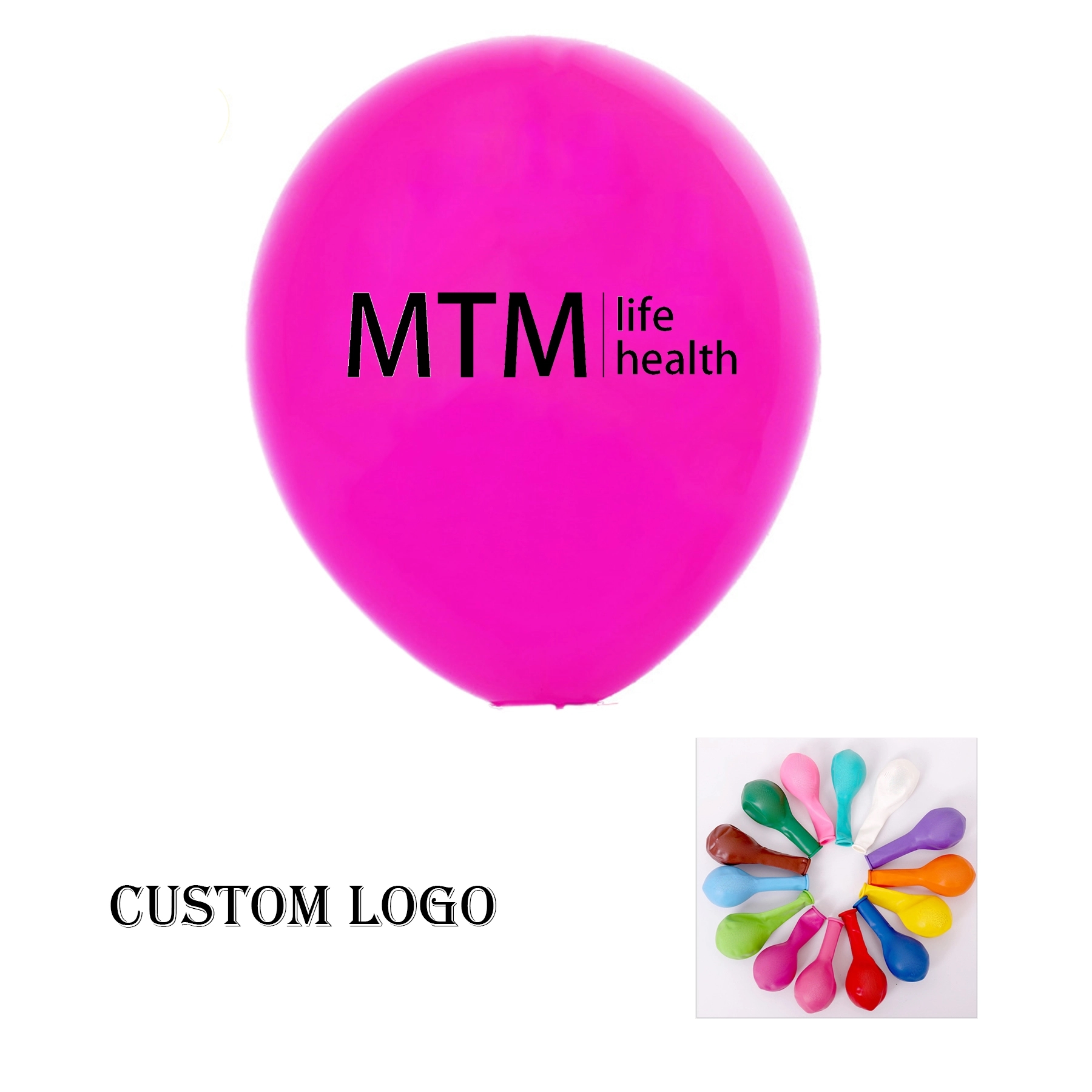 10 Inch 100 Count Latex Party Balloons 2