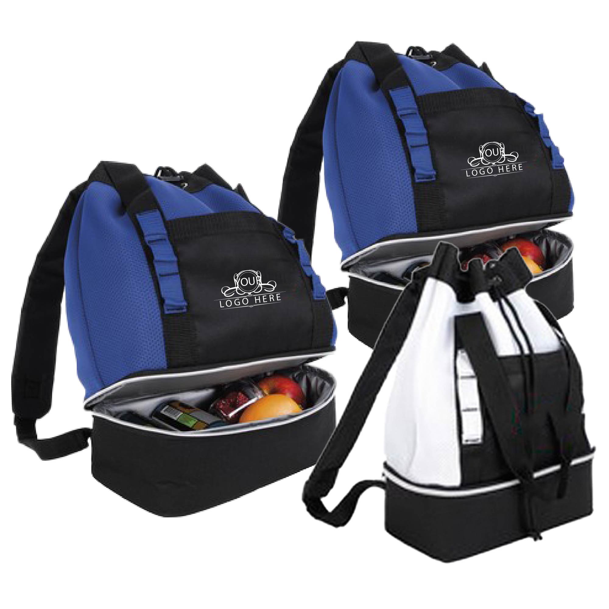 Dual-Compartment Tote-Pack Cooler 1