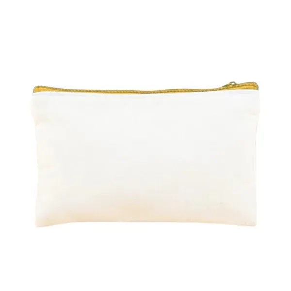 Eco-Friendly Canvas Zip Bag - Sustainable Reusable Pouch 8