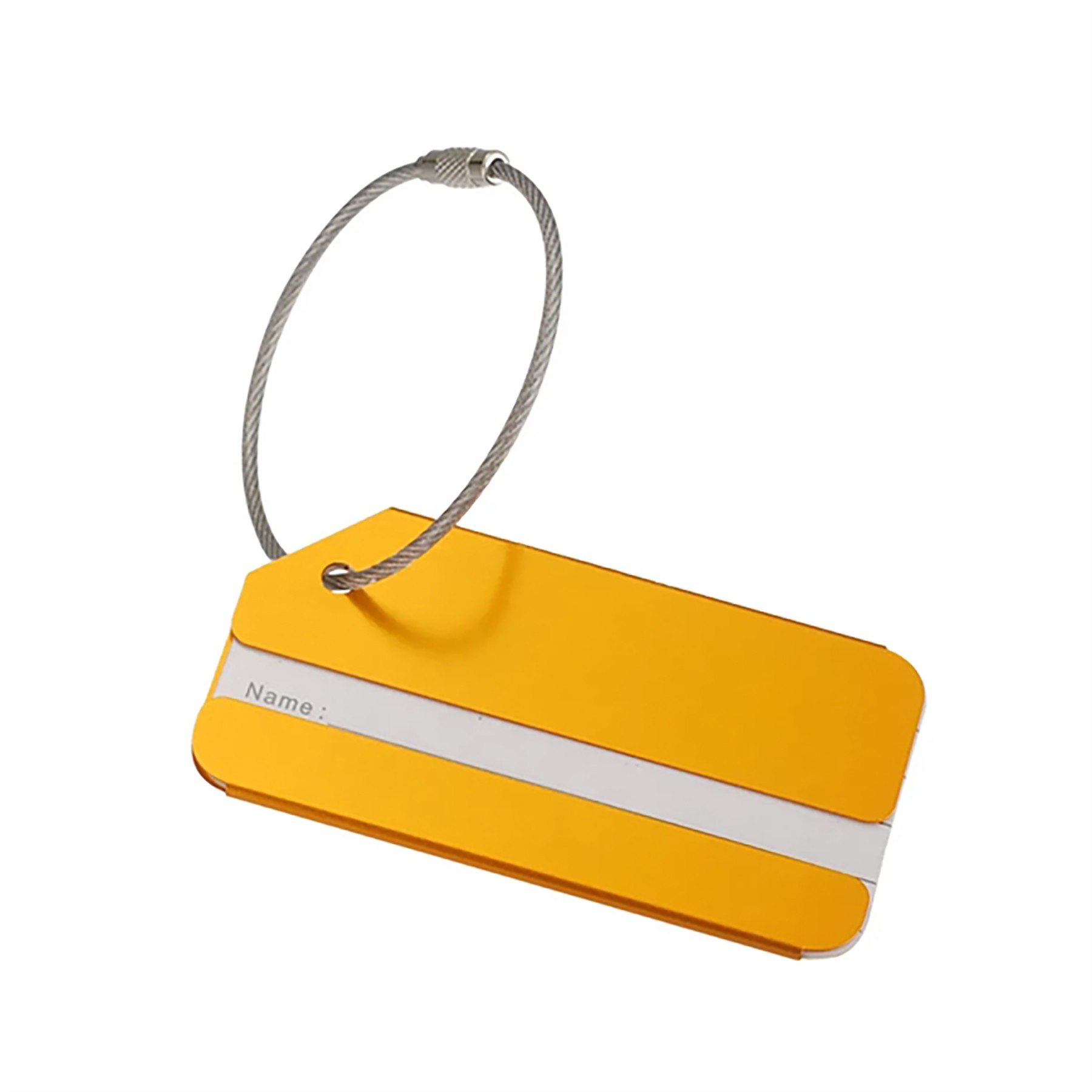 Aluminium Baggage Label 3