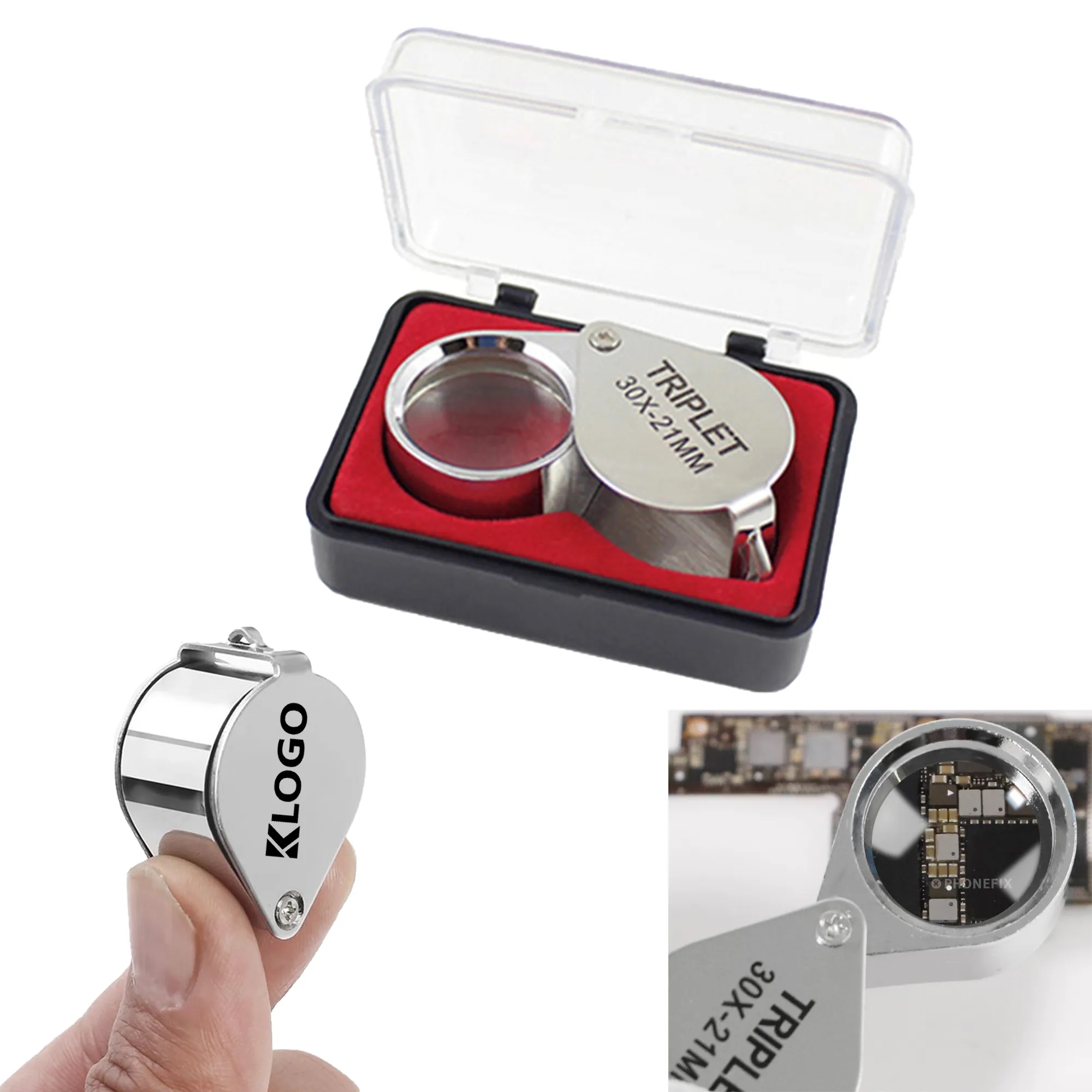 30X Glass Jeweler Loupe 2