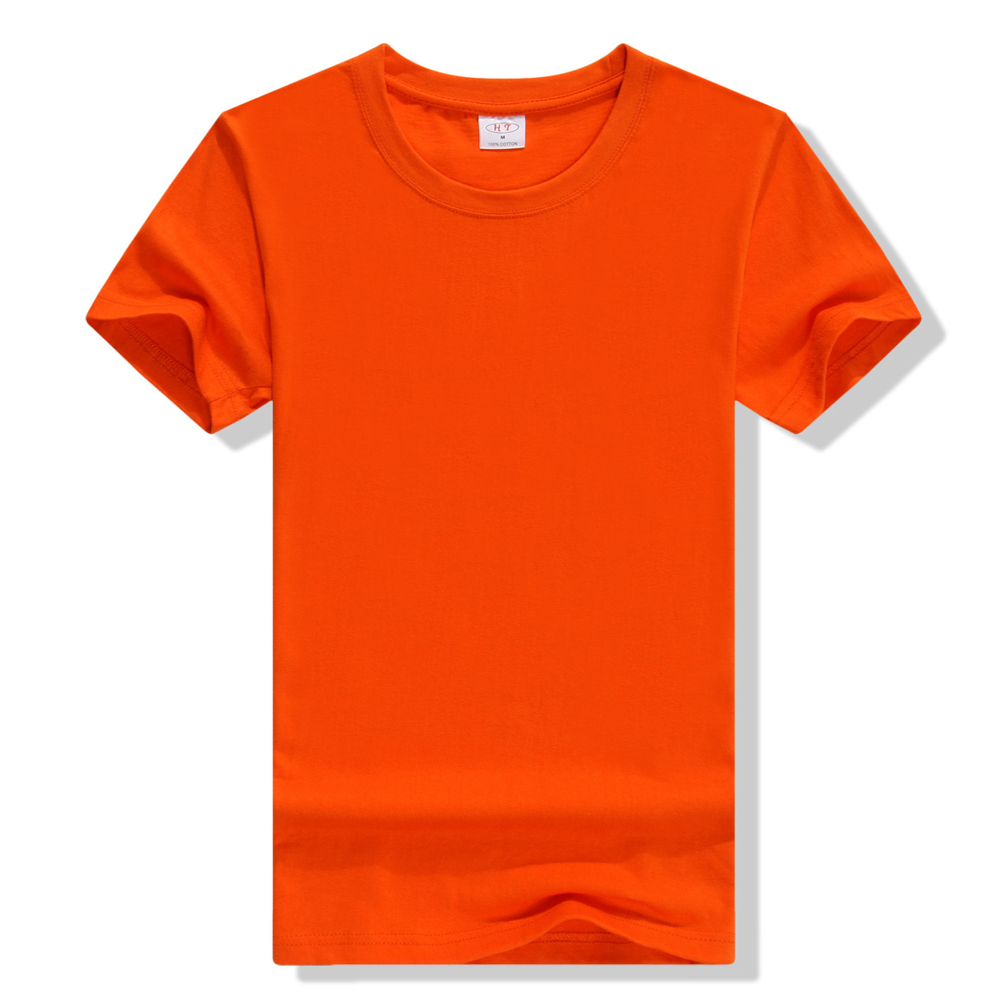 MOQ100 Pure Cotton Round - Neck T - Shirt 3