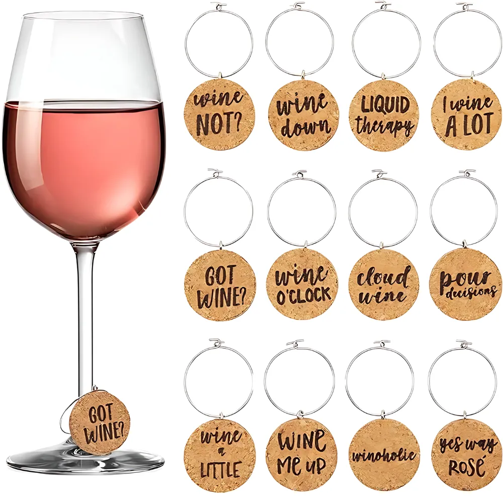 Cork Wine Charms 2