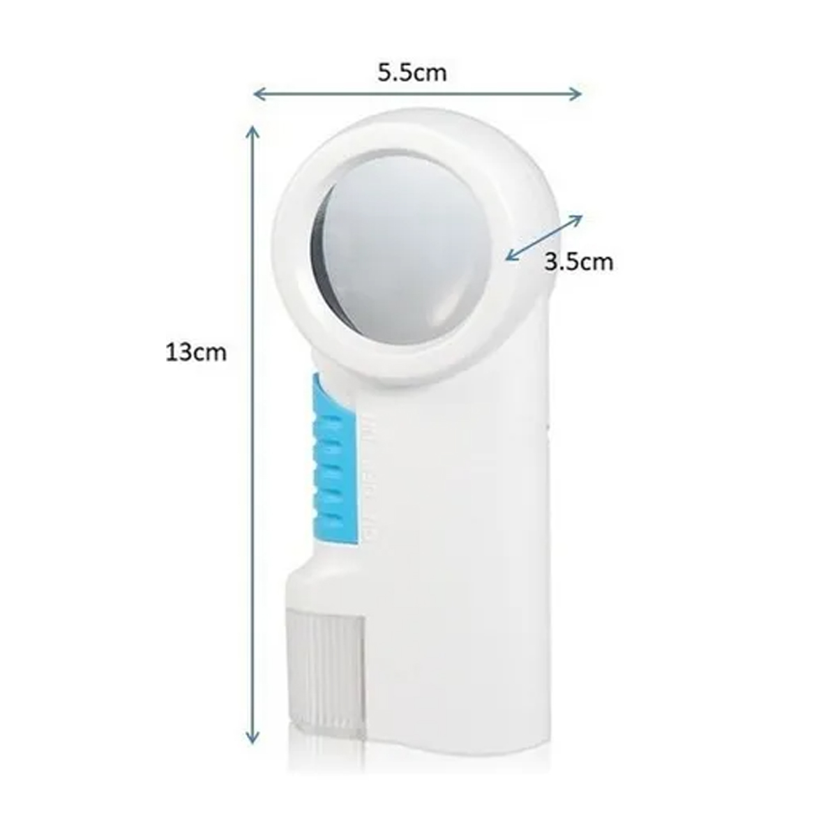 LED Lighted Handheld Magnifier with Ergonomic Grip 5