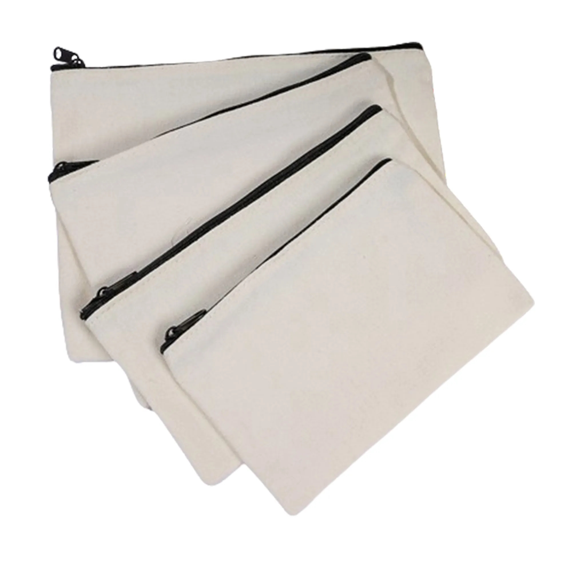 Canvas Zipper Bag, custom tote bag with logo imprint 4